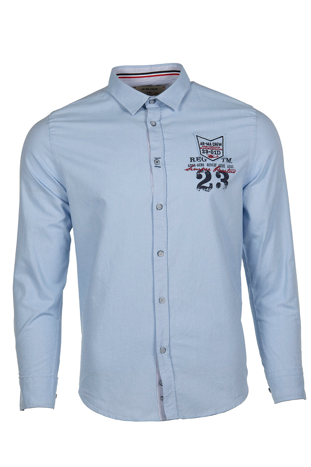 ARMA Men Shirts %100 Cotton Oxford