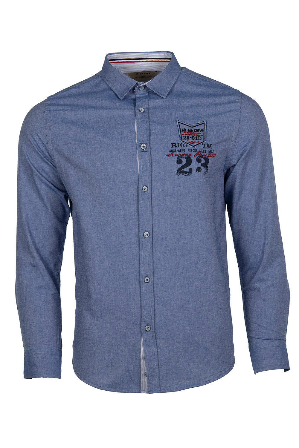 ARMA Men Shirts %100 Cotton Oxford