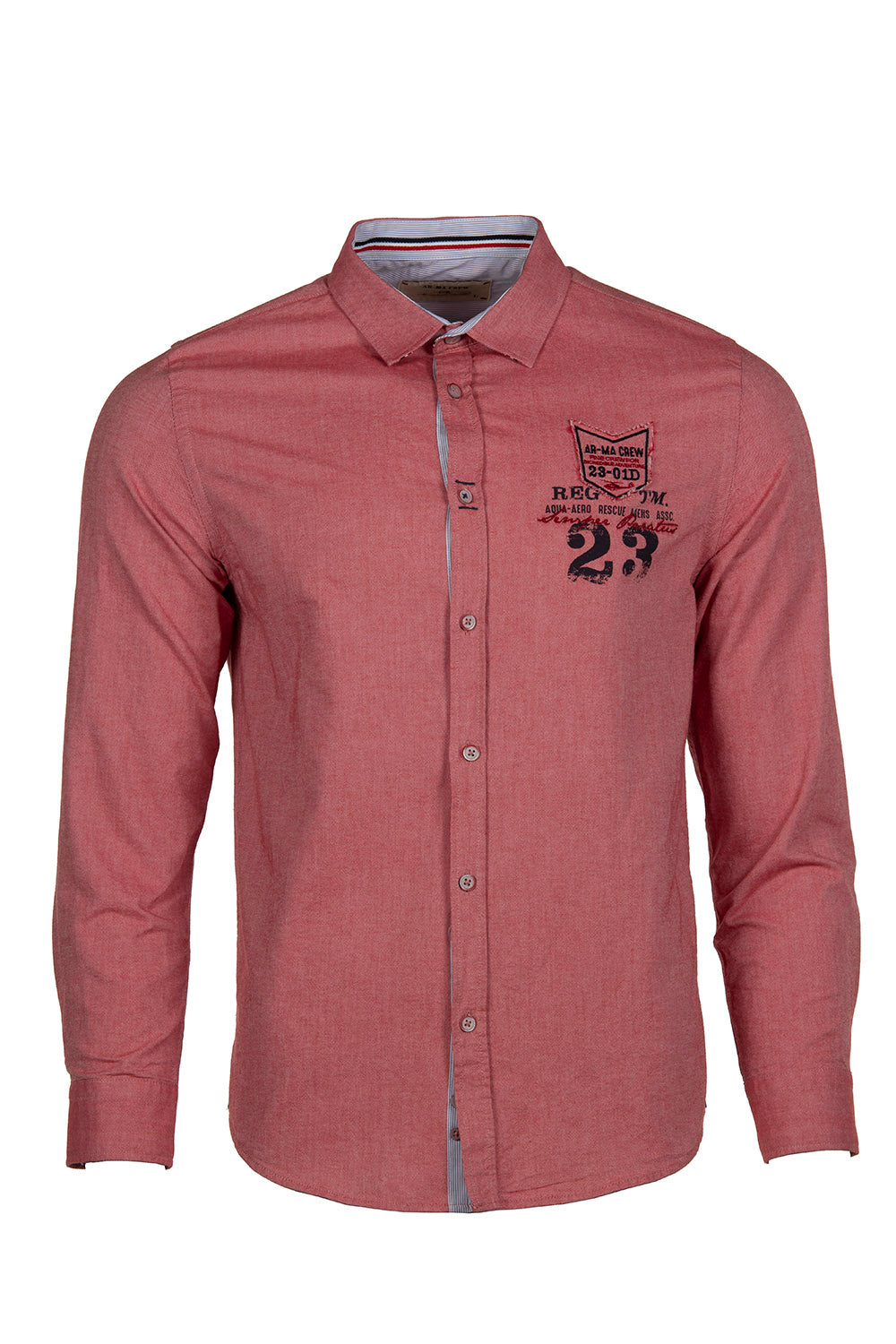 ARMA Men Shirts %100 Cotton Oxford
