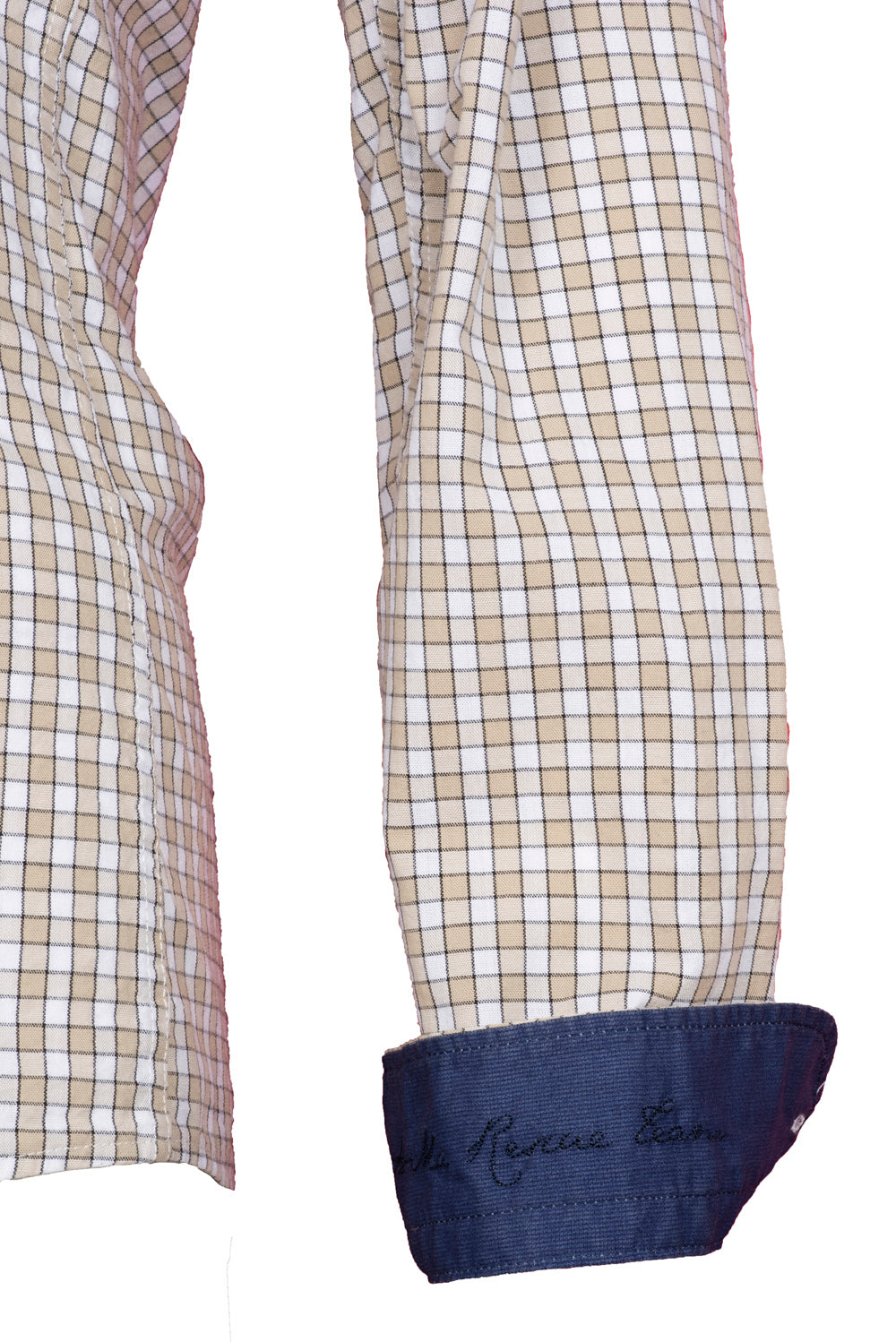 ARMA Men Shirts %100 Cotton Plaid Woven