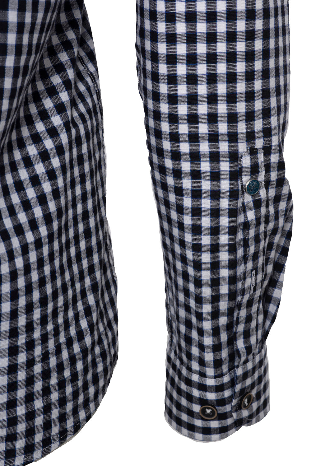 ARMA Men Shirts %100 Cotton Plaid Woven