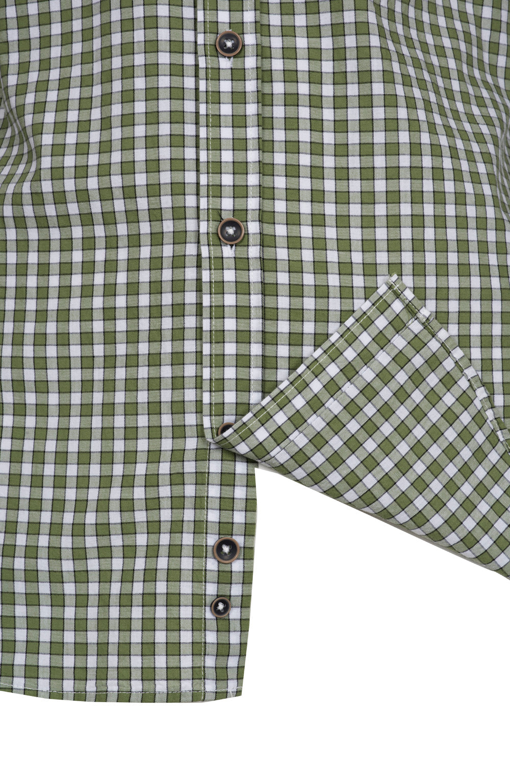 ARMA Men Shirts %100 Cotton Plaid Woven