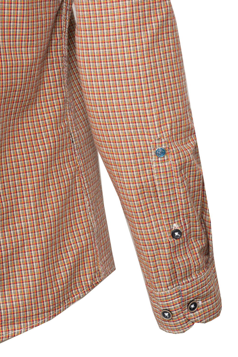 ARMA Men Shirts %100 Cotton Plaid Woven