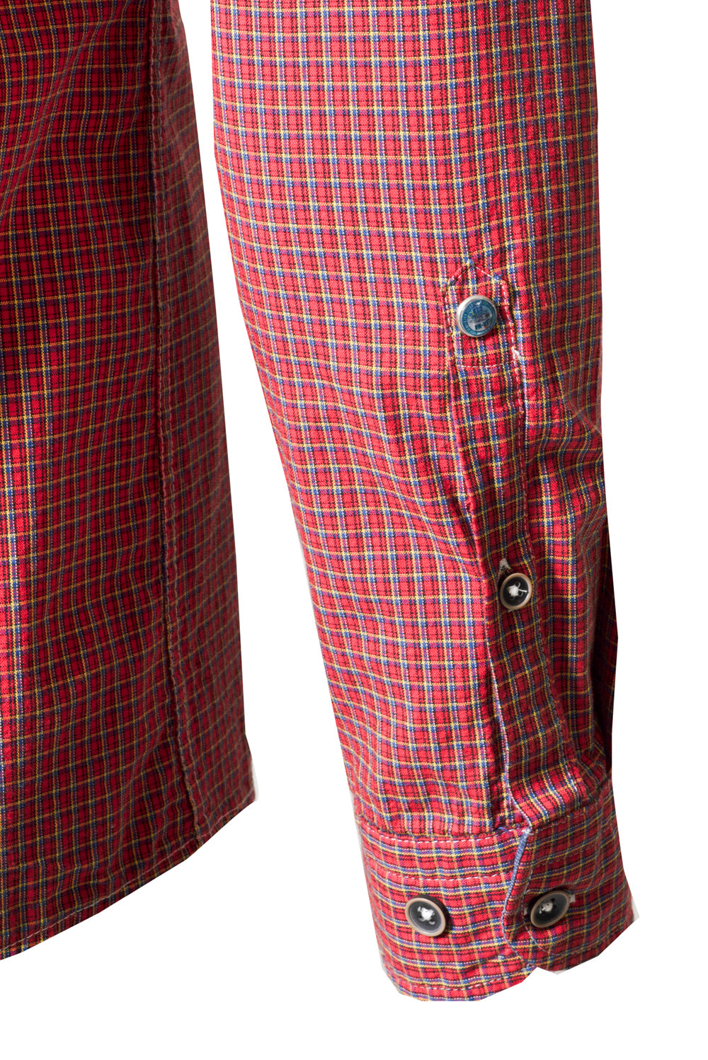 ARMA Men Shirts %100 Cotton Plaid Woven