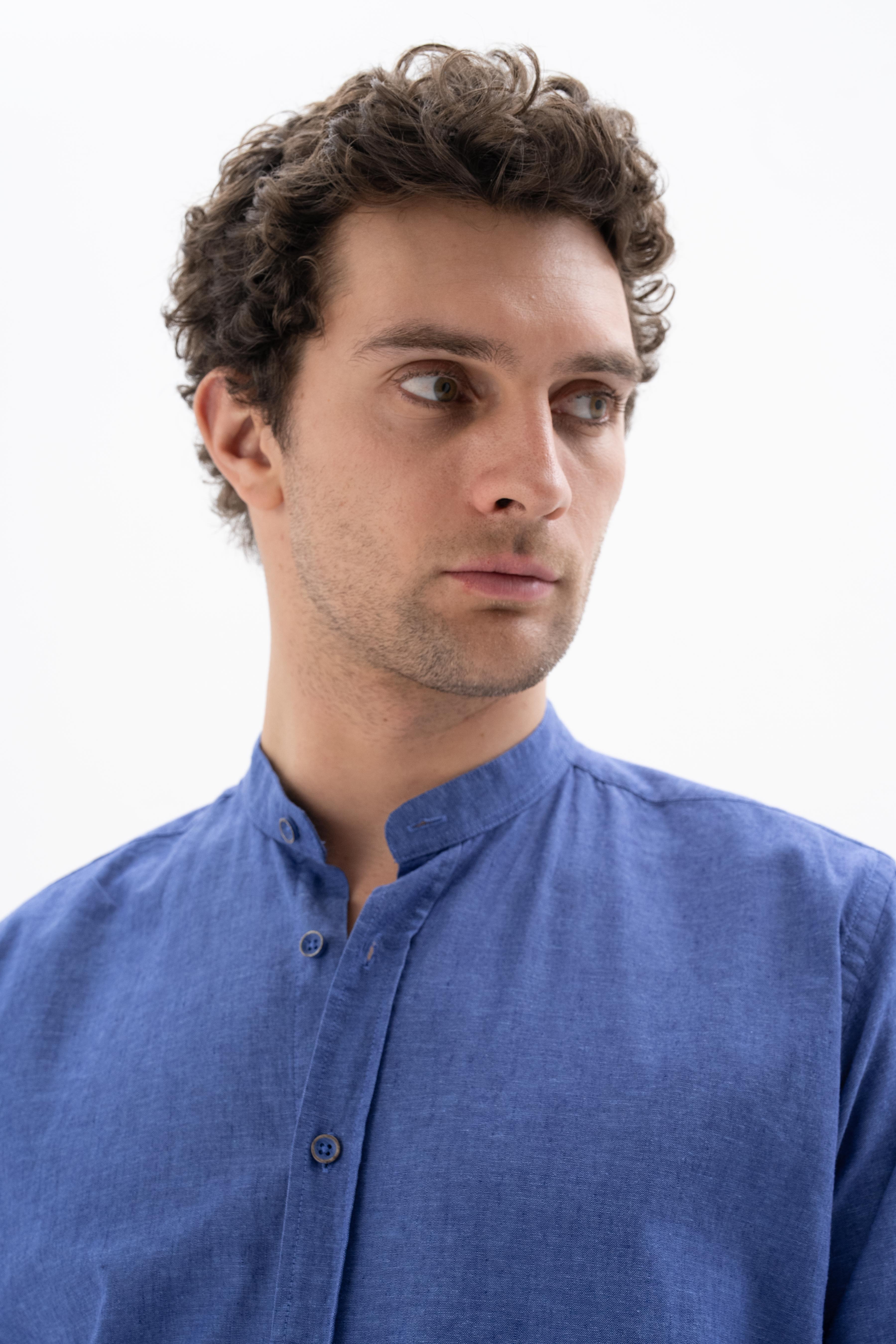ARMA Men Over Size Linen Shirt