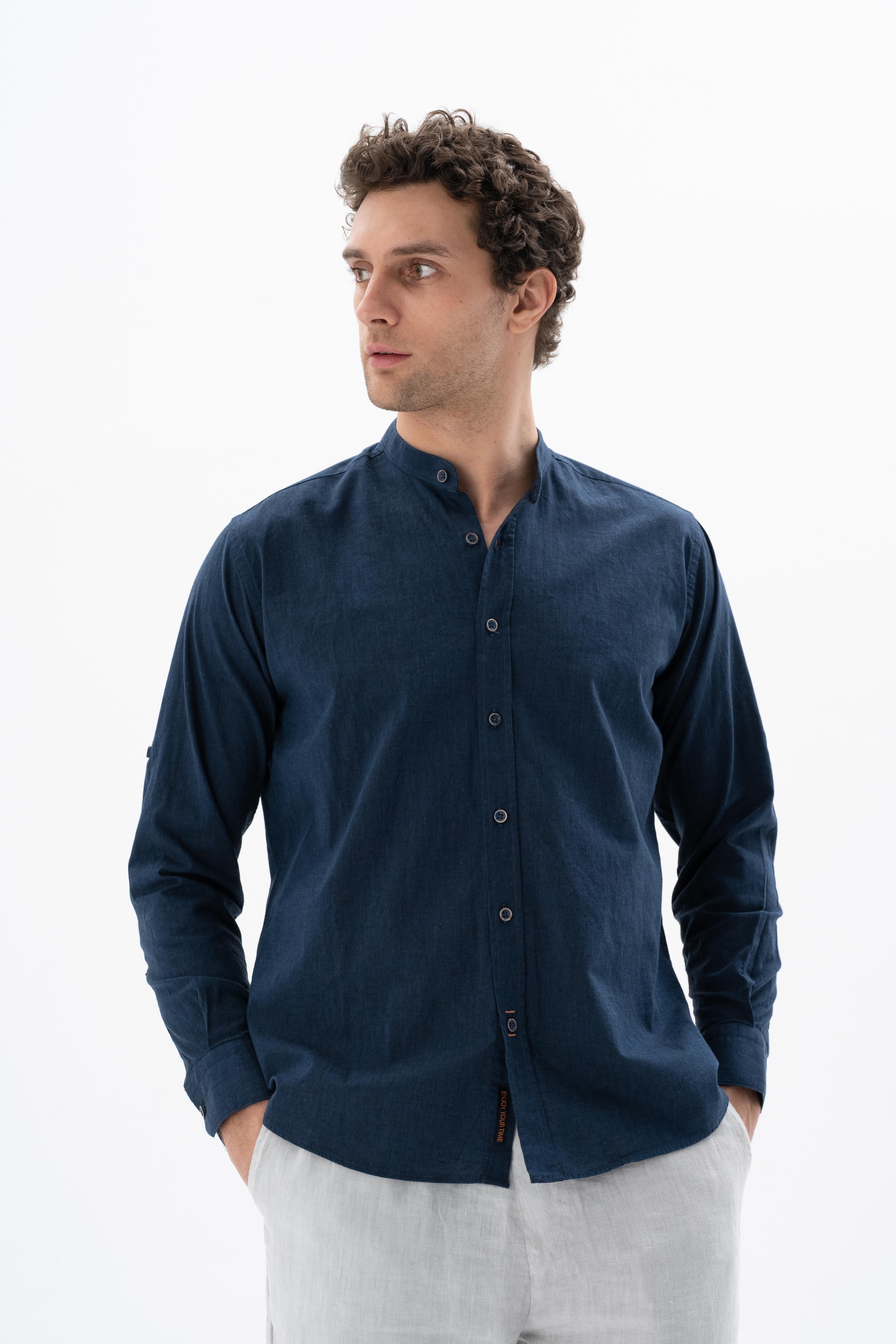 ARMA Men Over Size Linen Shirt