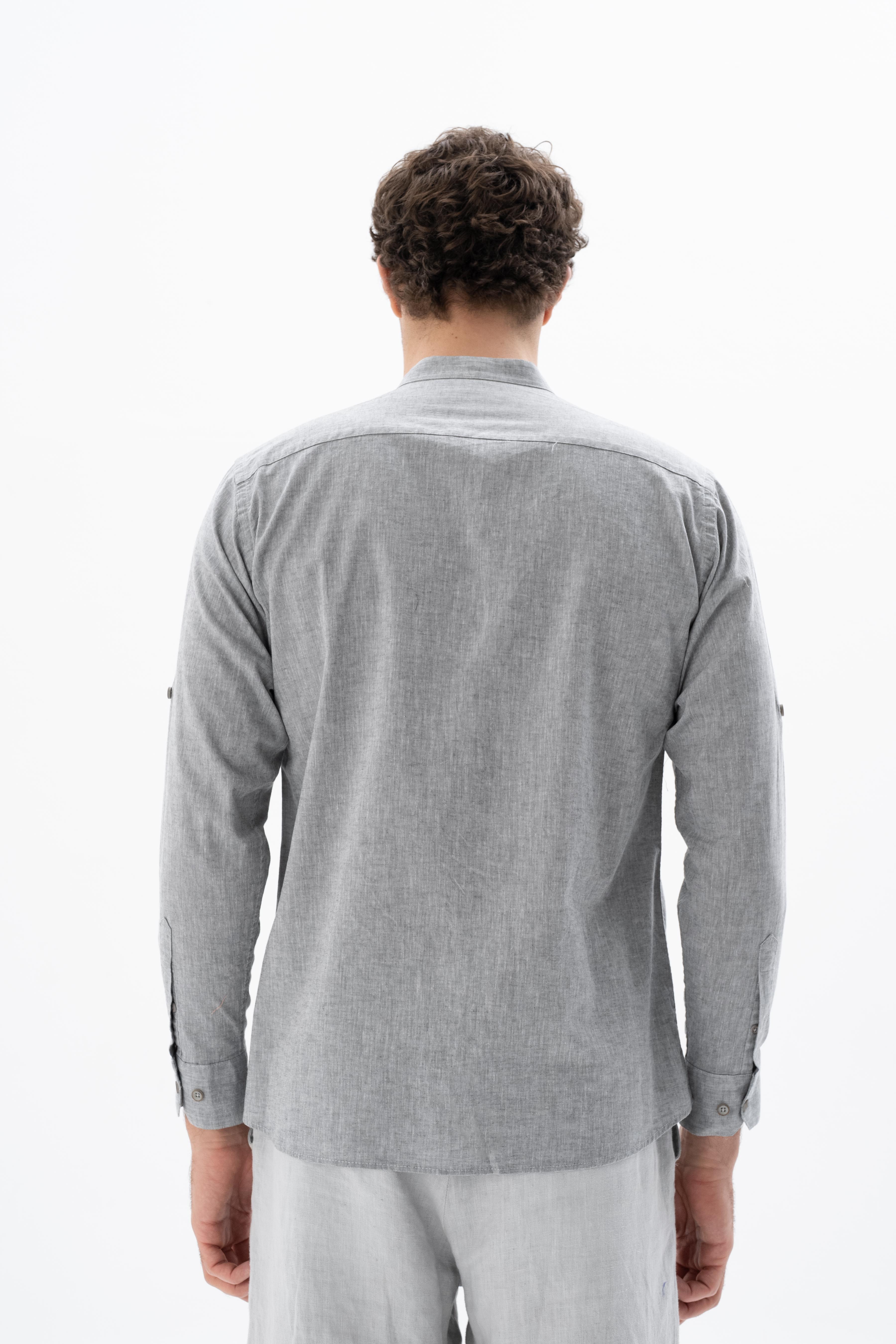 ARMA Men Over Size Linen Shirt