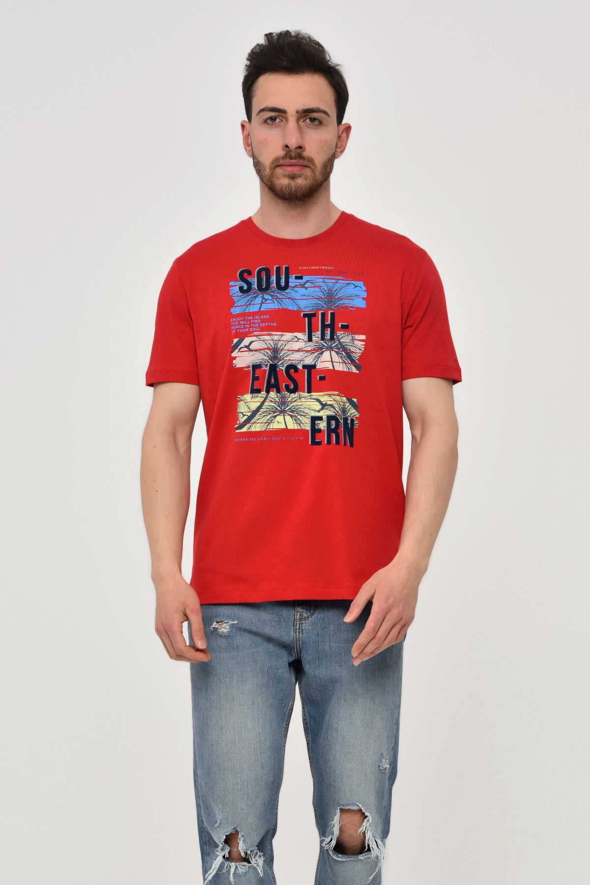 ARMA Men Round Neck T-Shirt