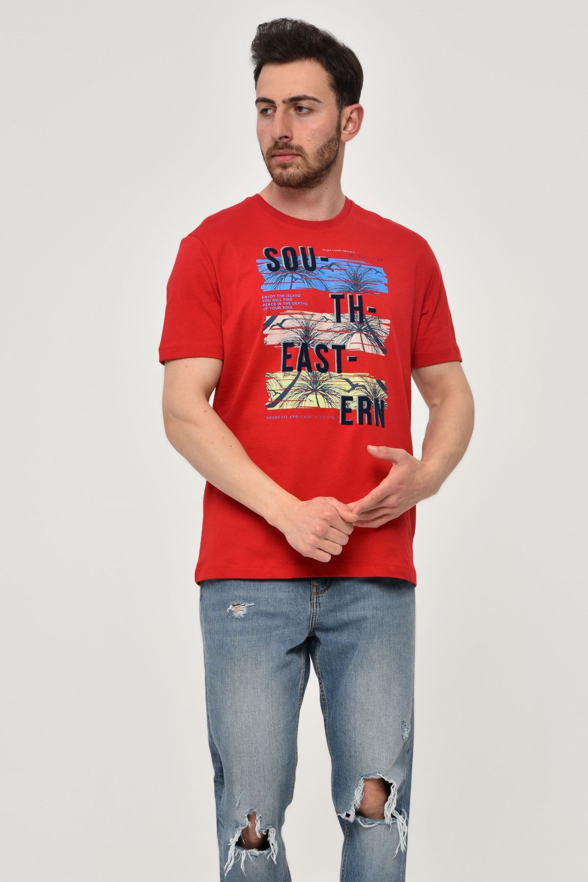 ARMA Men Round Neck T-Shirt