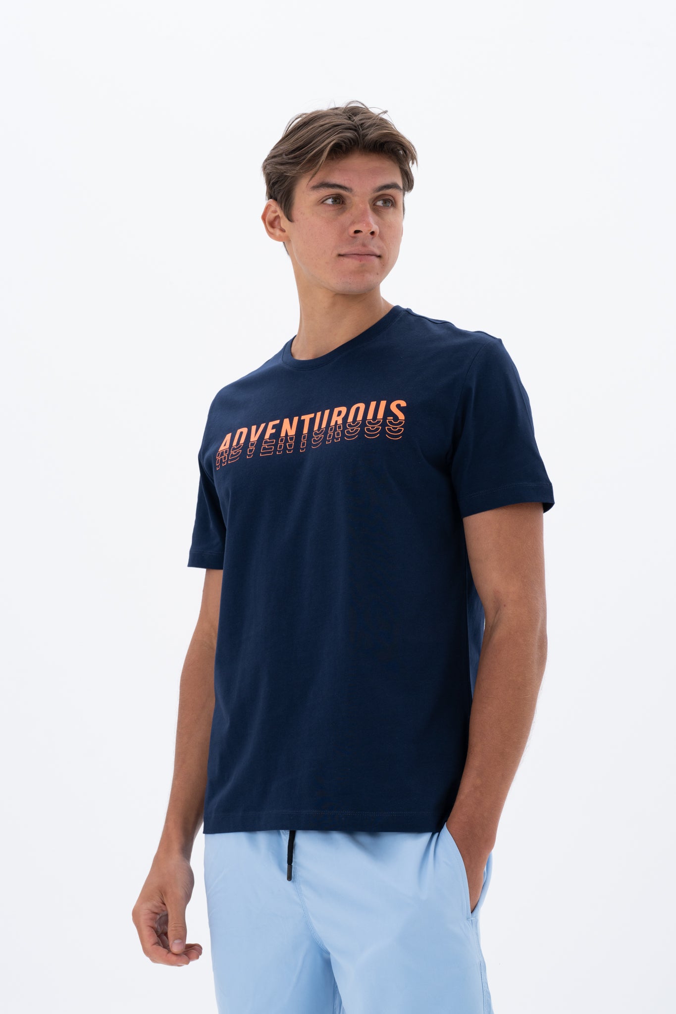 ARMA Men Over Size Round Neck T-Shirt
