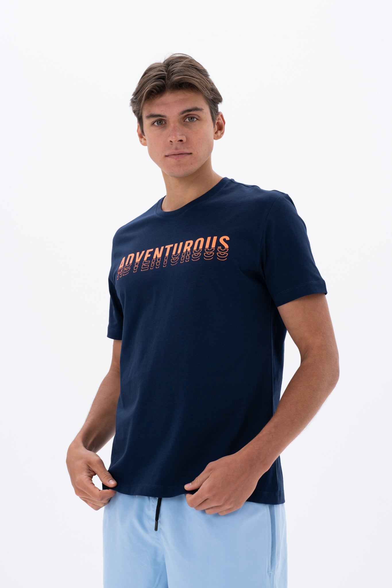 ARMA Men Over Size Round Neck T-Shirt