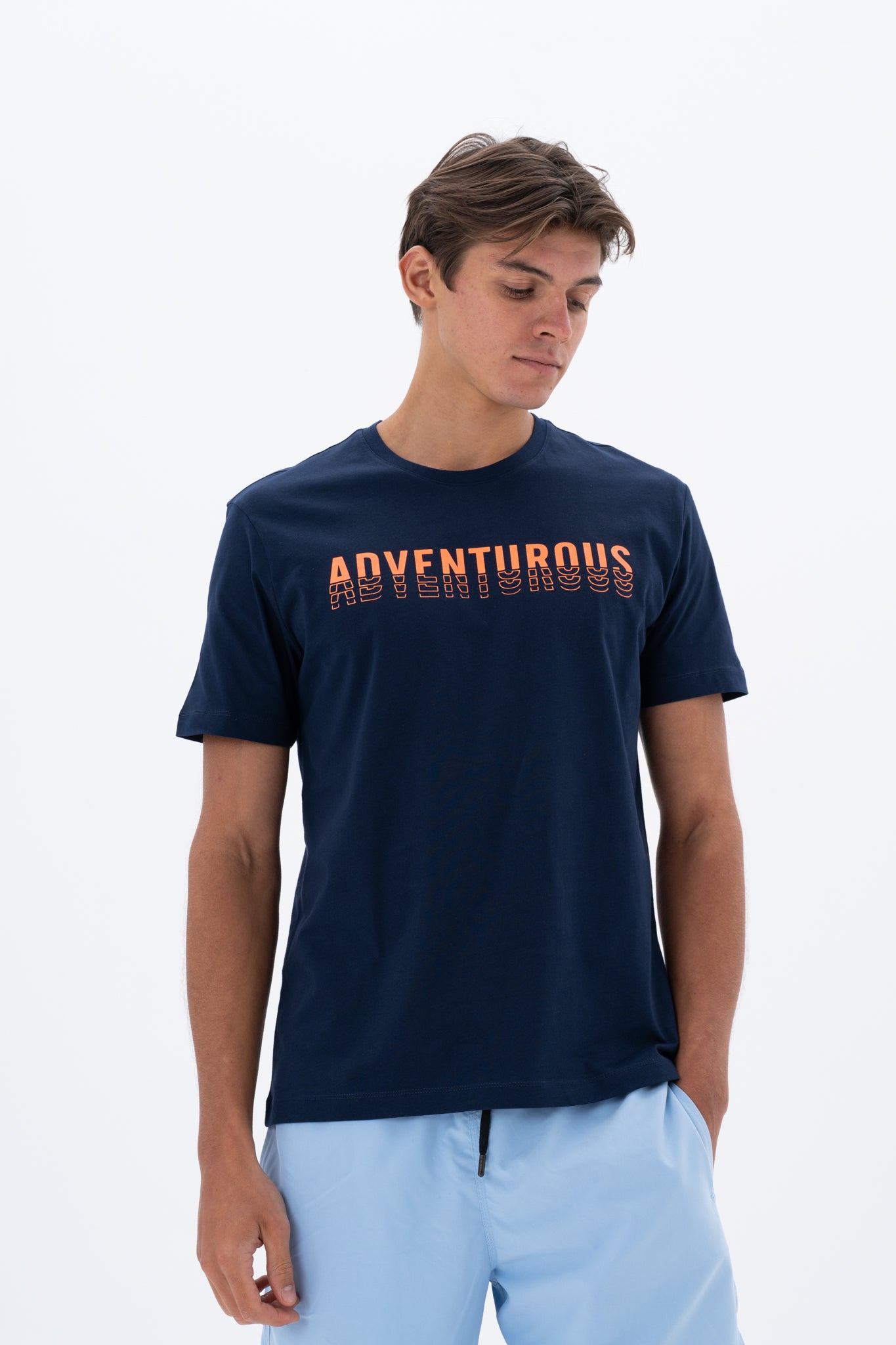 ARMA Men Over Size Round Neck T-Shirt