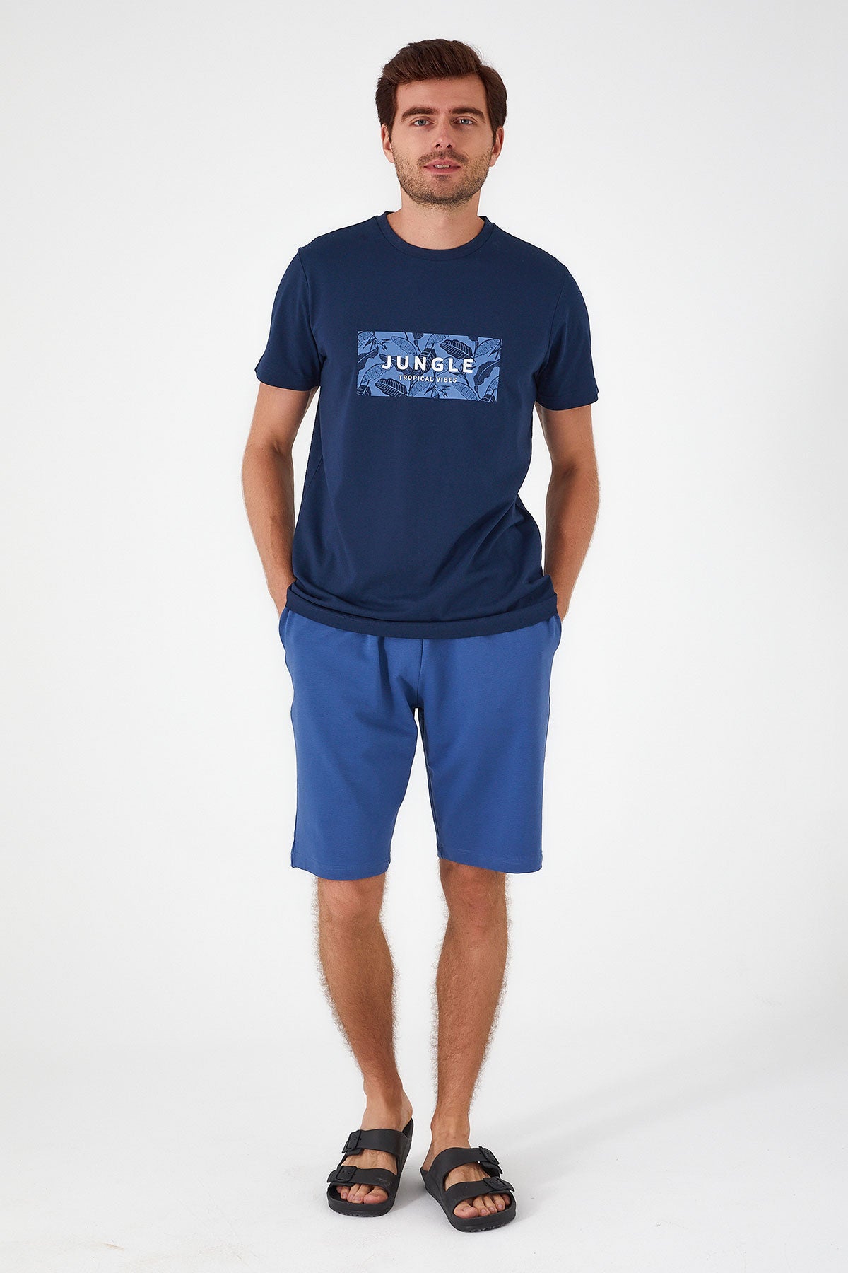 Arnetta Men Pajamas Bermudas Set Supreme