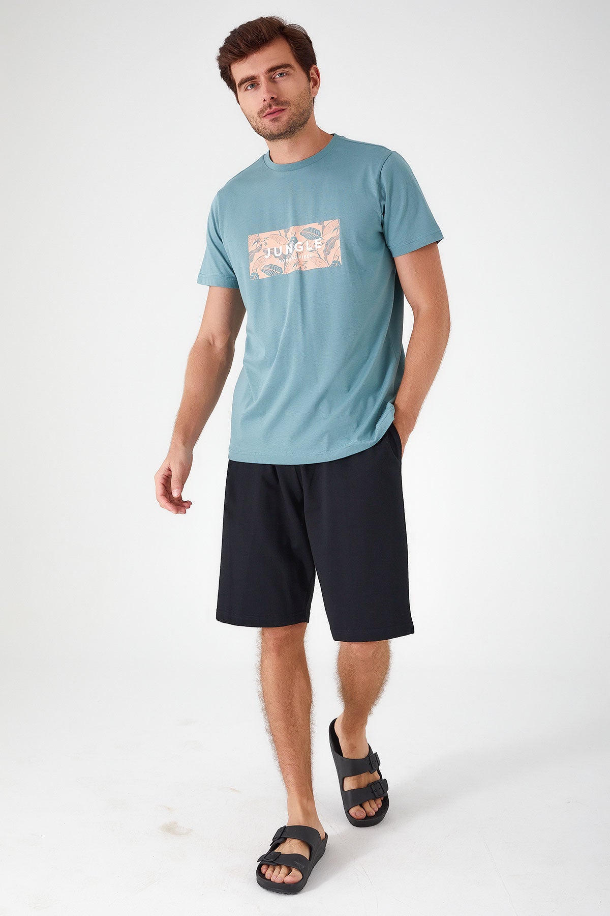 Arnetta Men Pajamas Bermudas Set Supreme