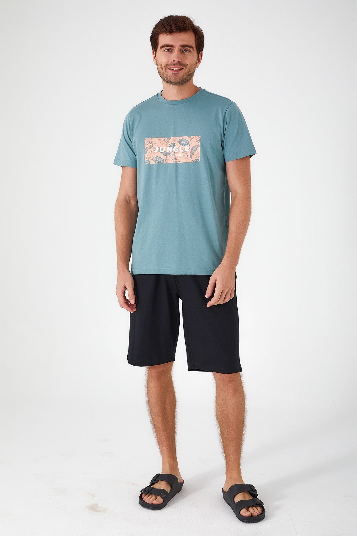 Arnetta Men Pajamas Bermudas Set Supreme