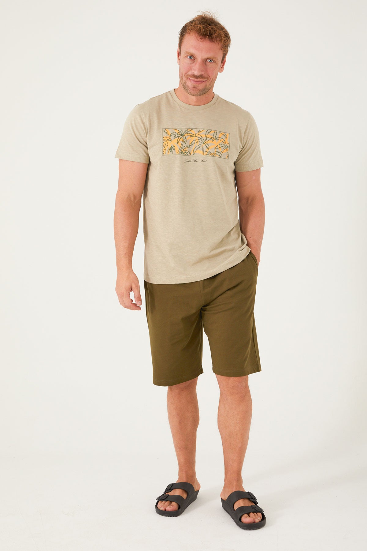 Arnetta Men Pajamas Bermudas Set Supreme