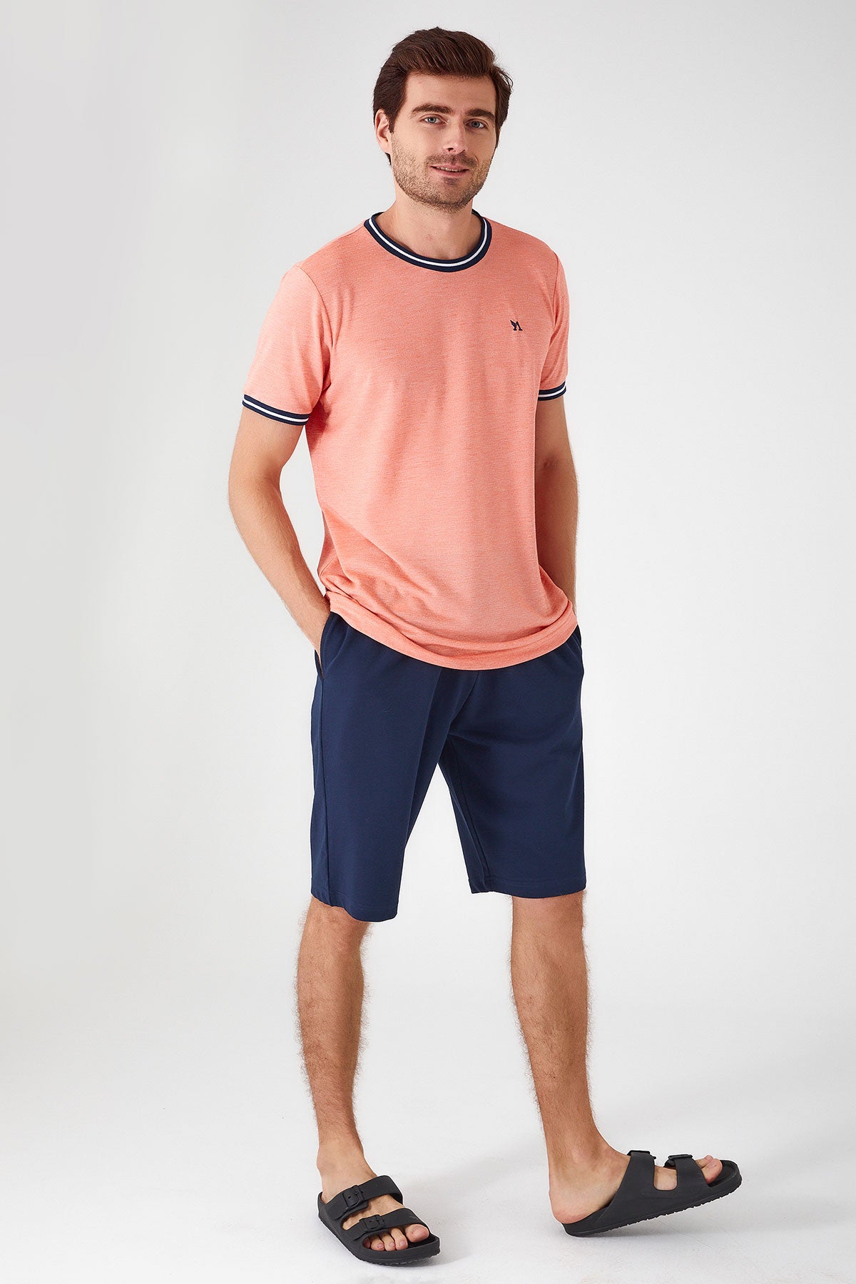 Arnetta Men Pajamas Bermudas Set