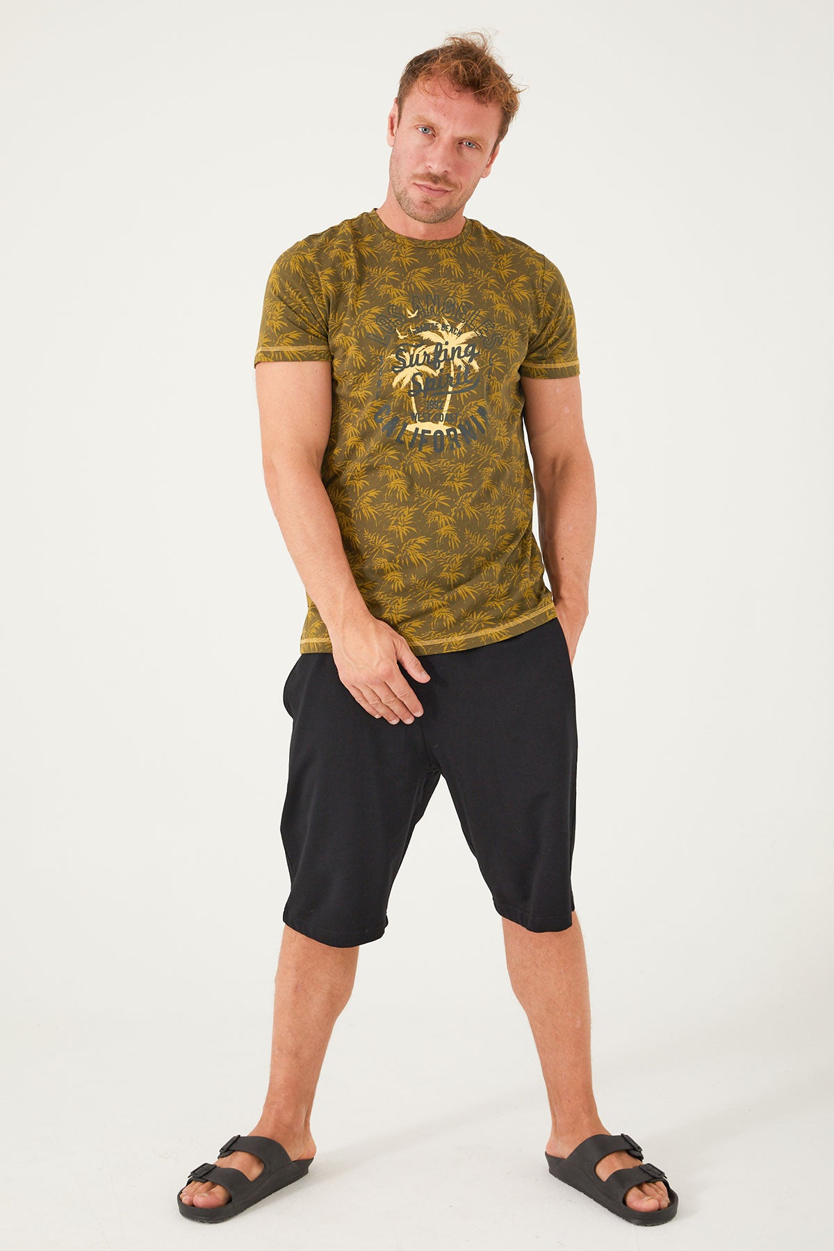 Arnetta Men Pajamas Bermudas Set Supreme