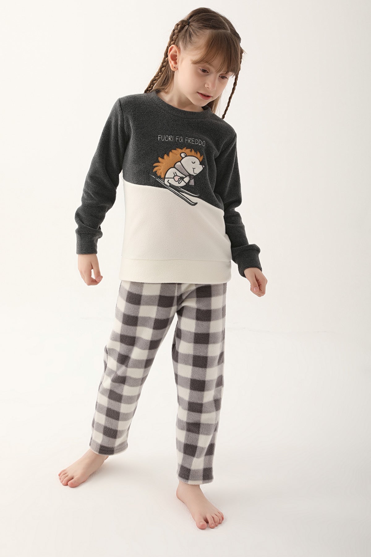 Arnetta Girls Pajamas Set Polar