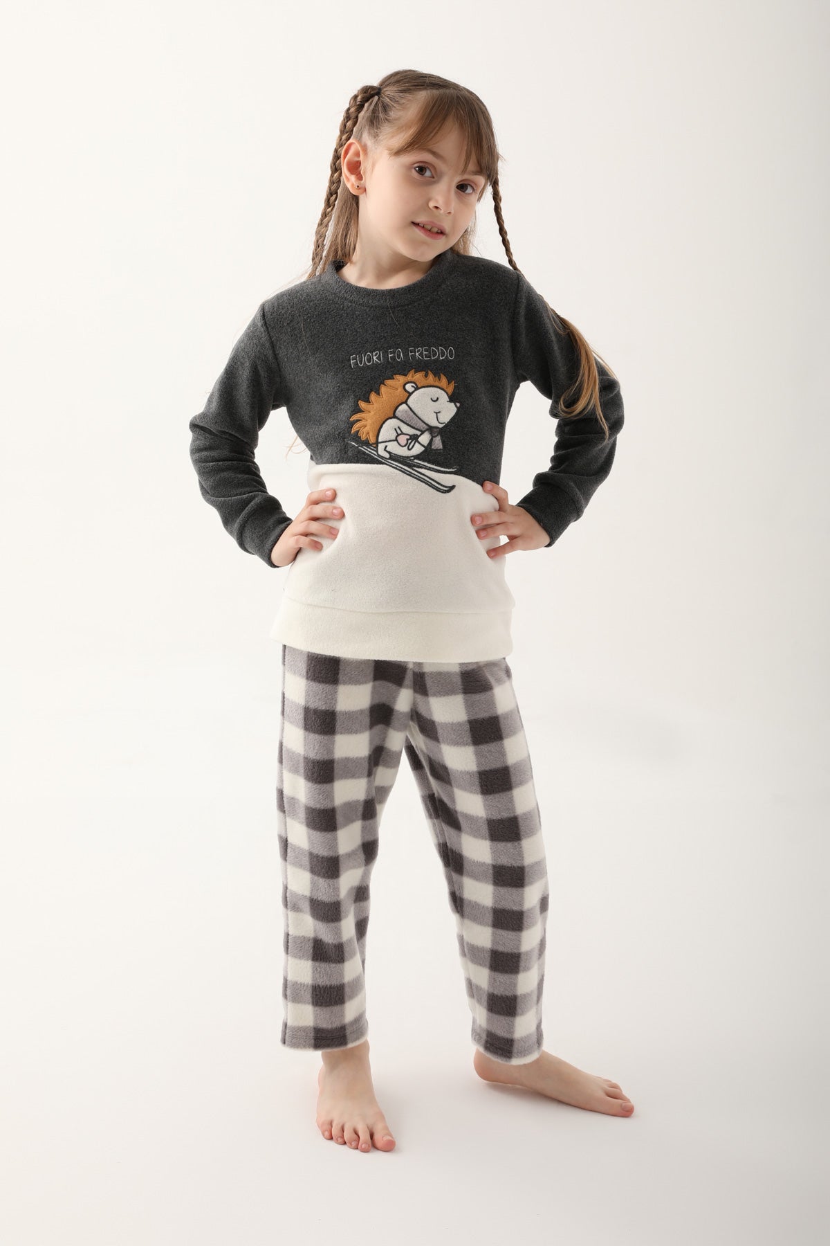 Arnetta Girls Pajamas Set Polar
