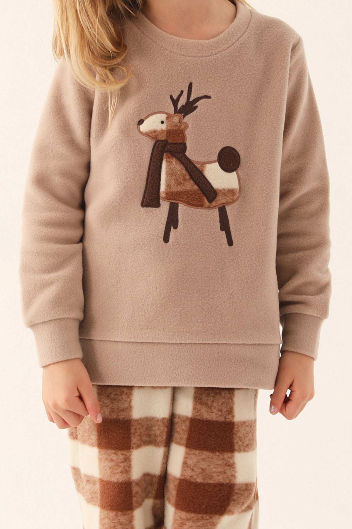 Arnetta Girls Pajamas Set Polar
