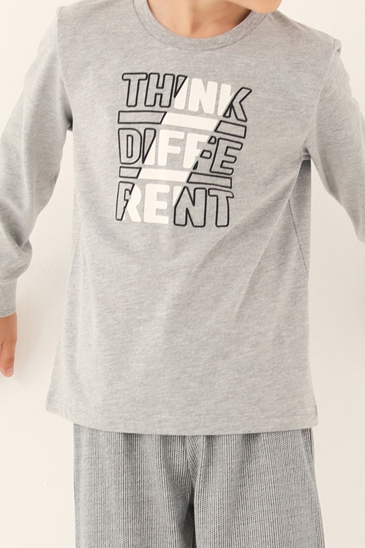 Arnetta Boys Pajama Set Melange Supreme