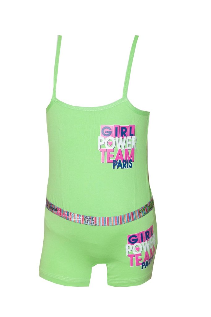 Cottonil Girls Heart Top Hot Short Set