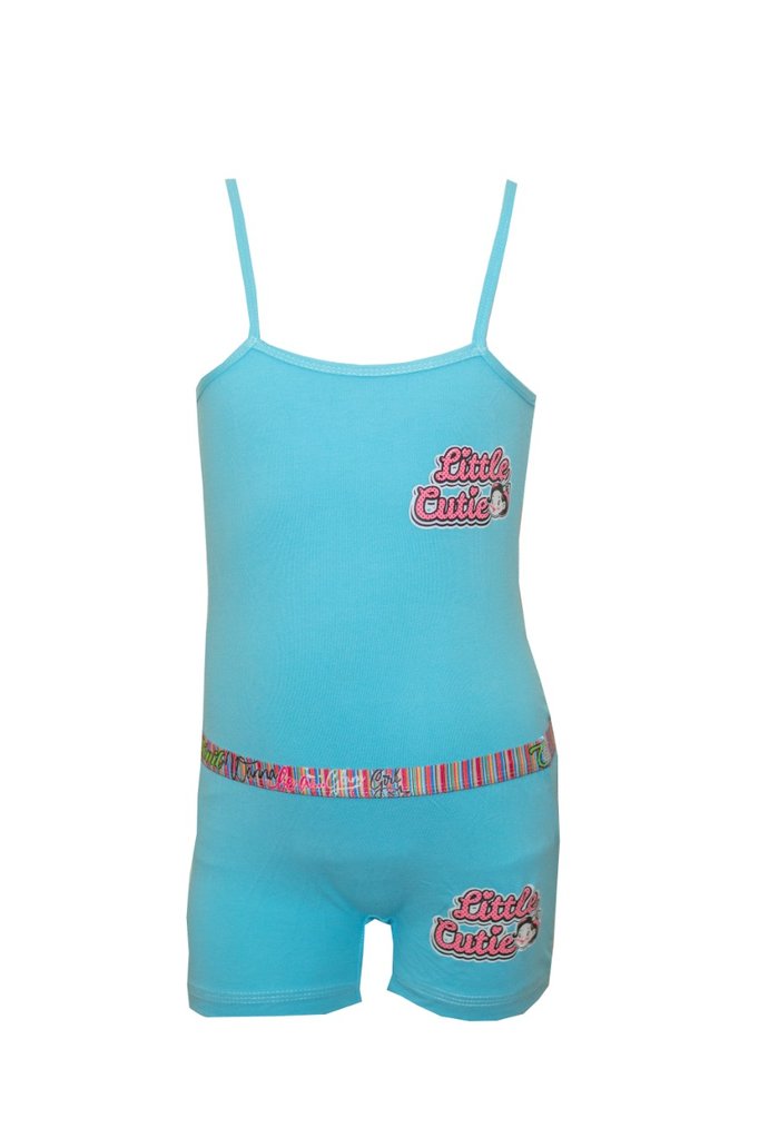 Cottonil Girls Heart Top Hot Short Set