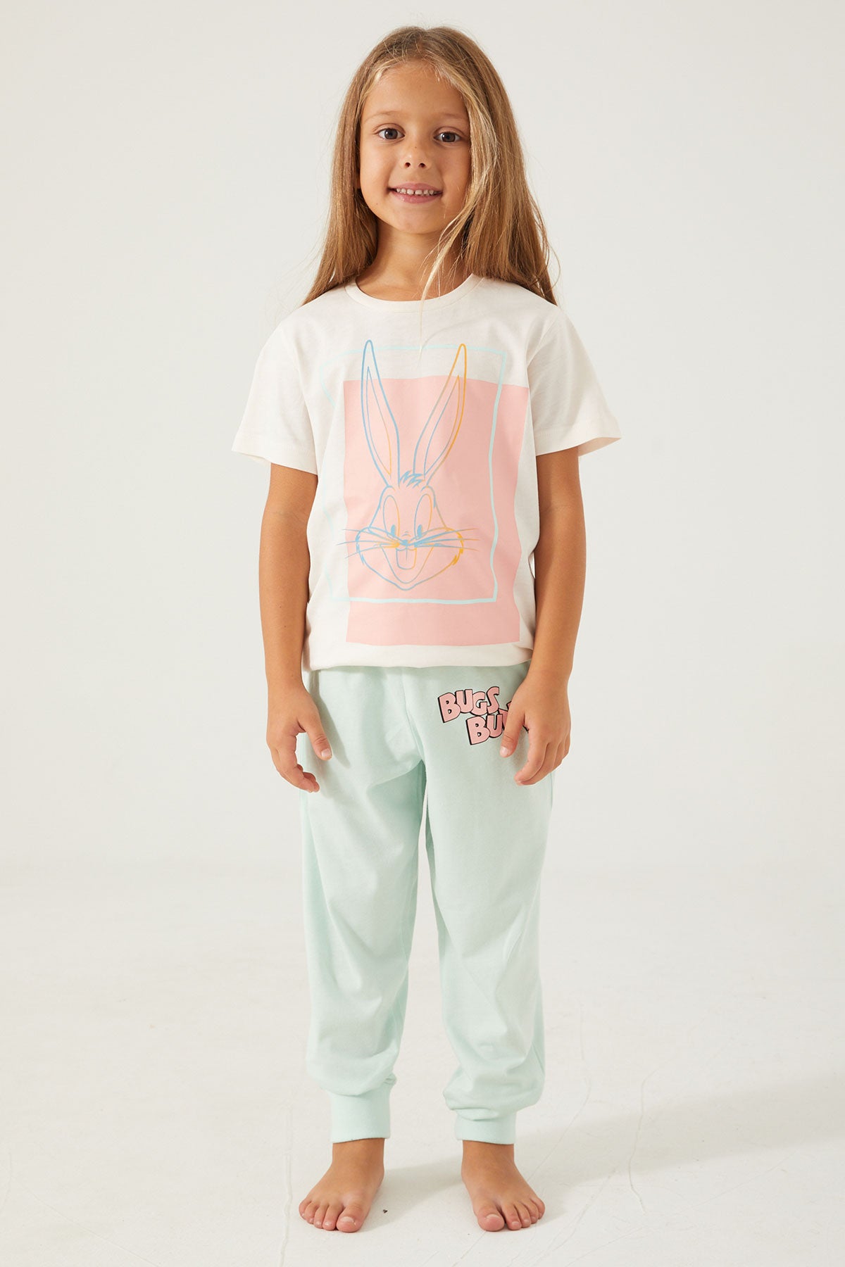 LooneyTunes Girls Pajamas Set Melange Supreme