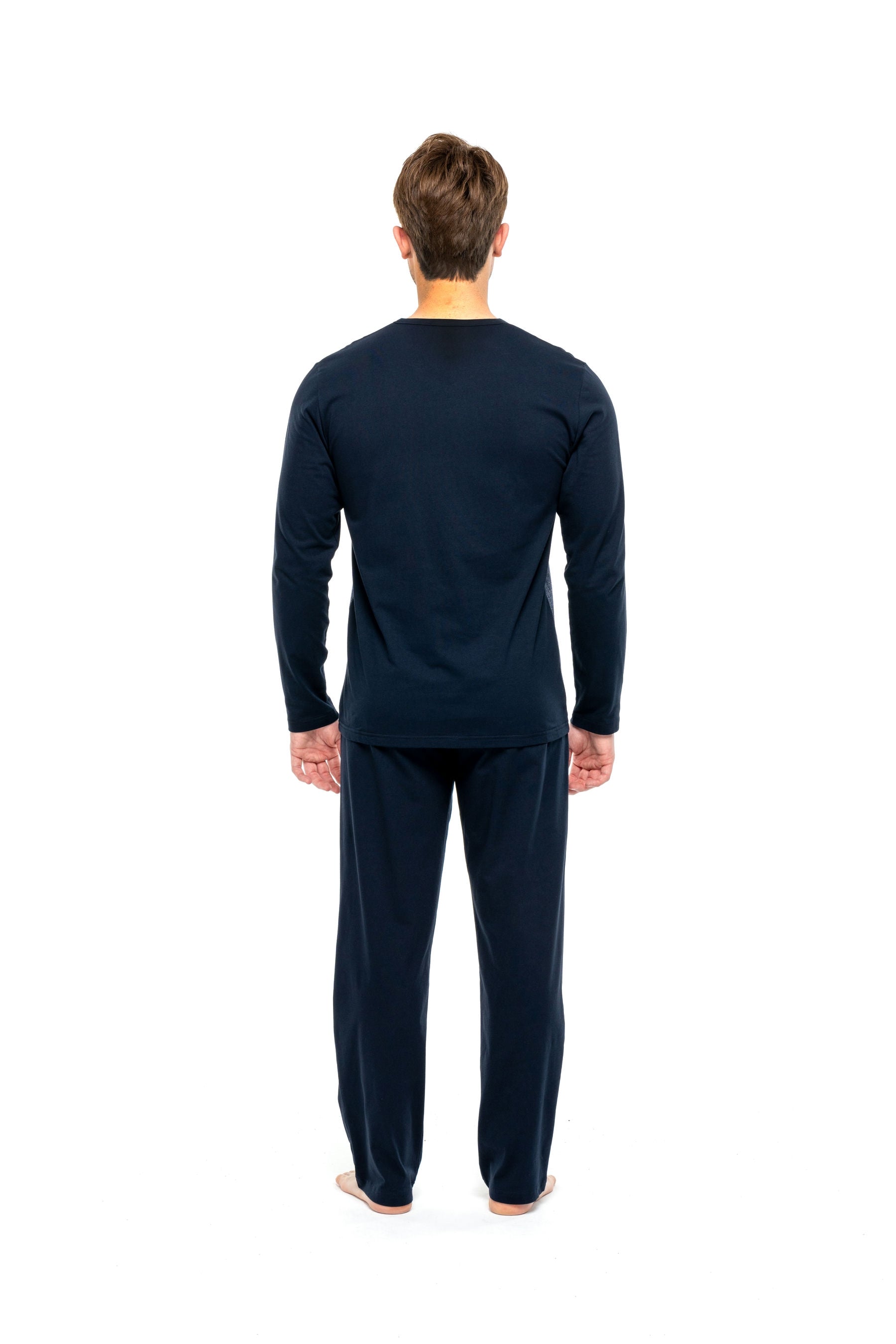MOD Men V Neck Pajama Set