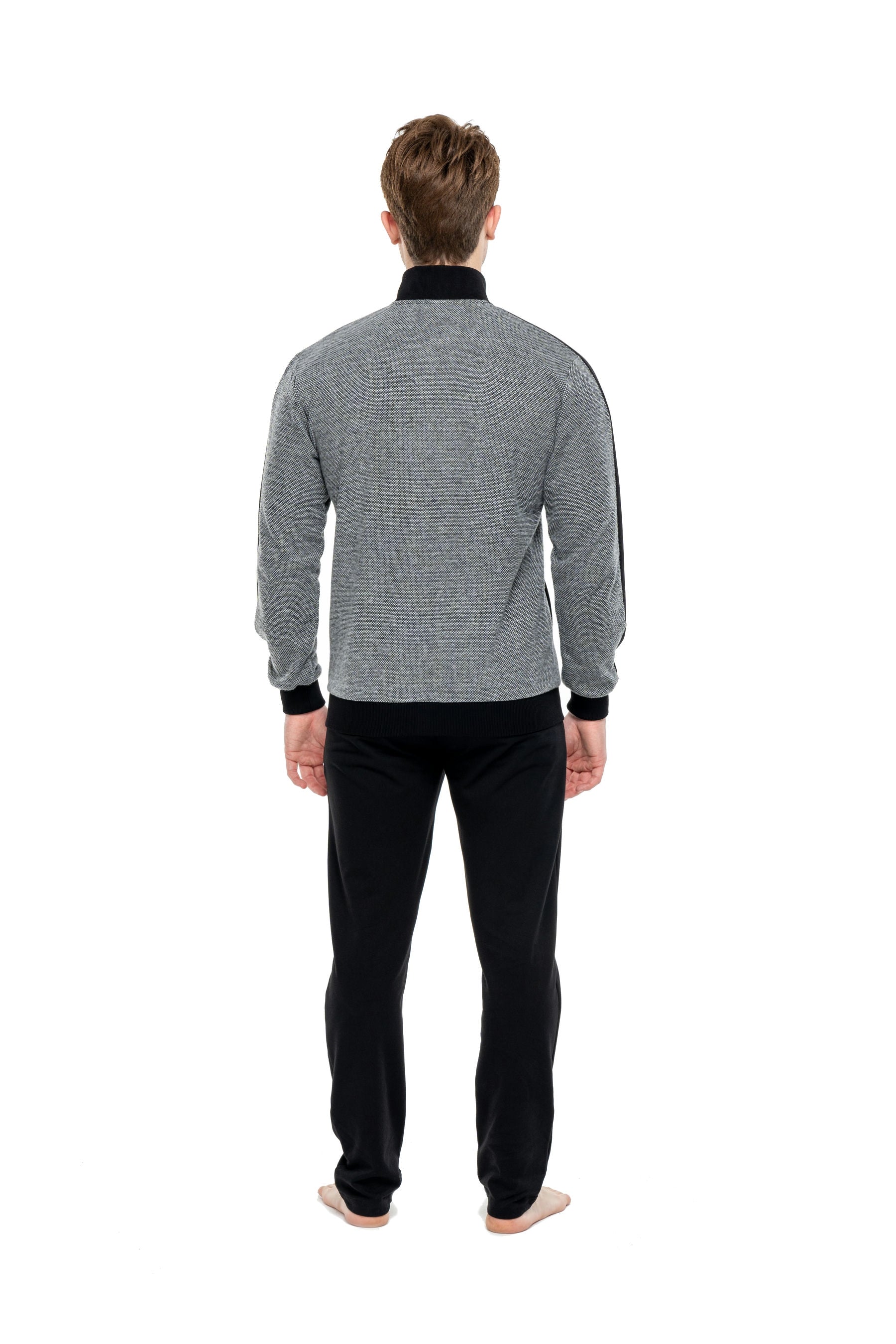 MOD Men Zipped Sweatsuit Set