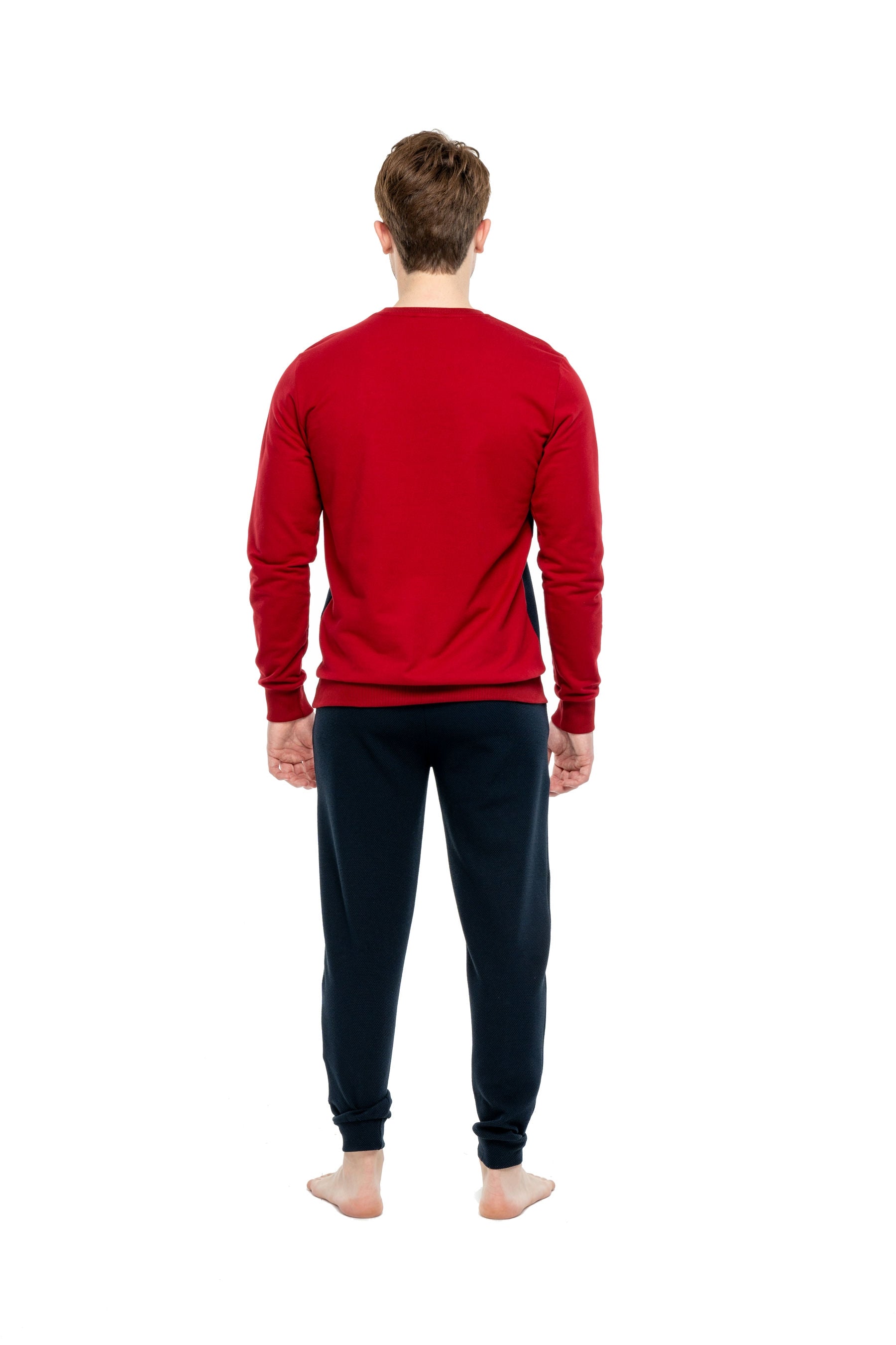 MOD Men Round Neck Sweatsuit Set