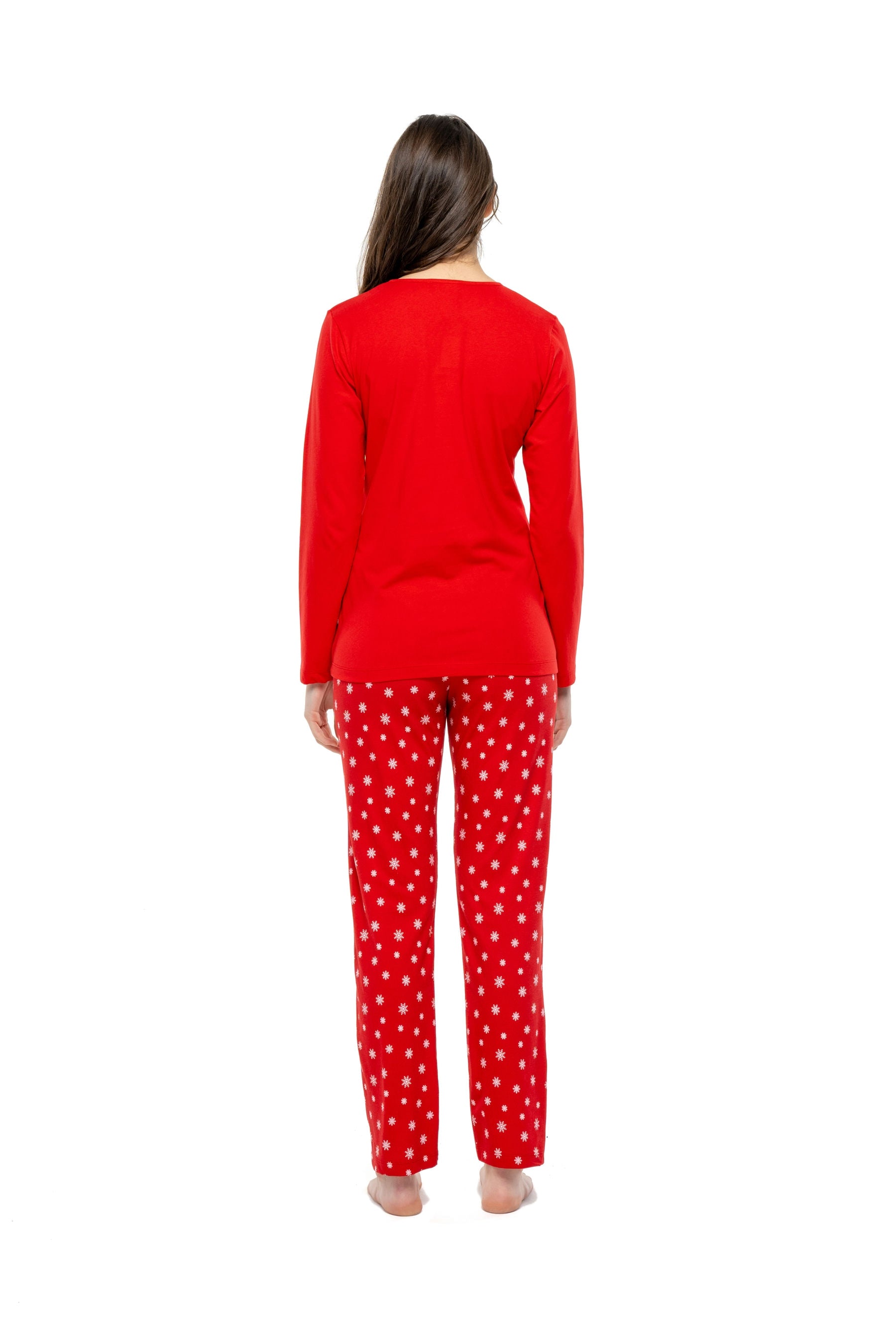 MOD Women Round Neck Pajama Set