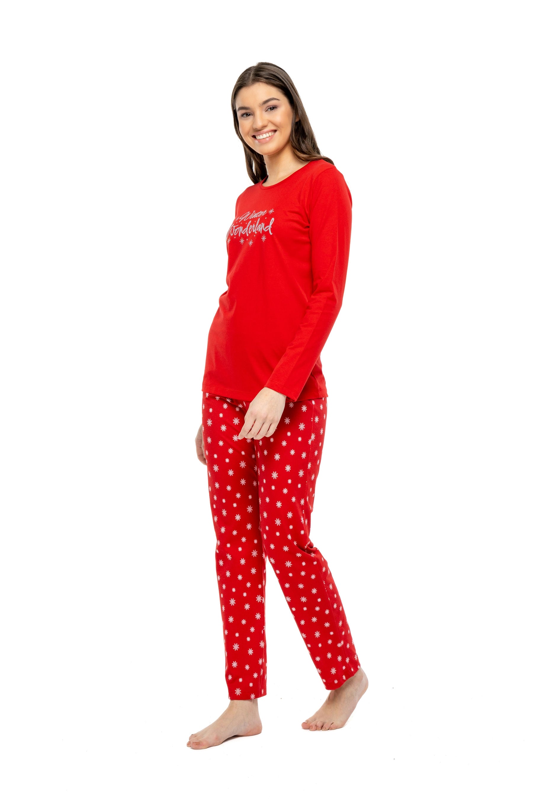 MOD Women Round Neck Pajama Set