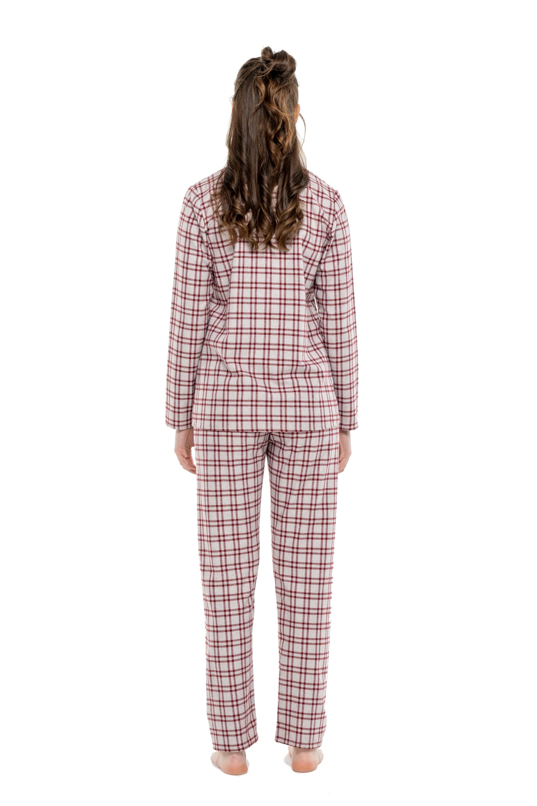 MOD Women Button Up Pajama Set