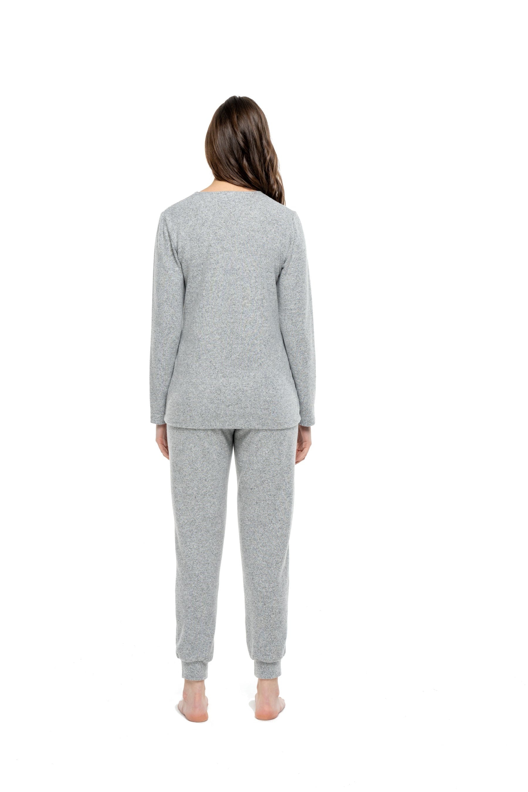 MOD Women Round Neck Pajama Set