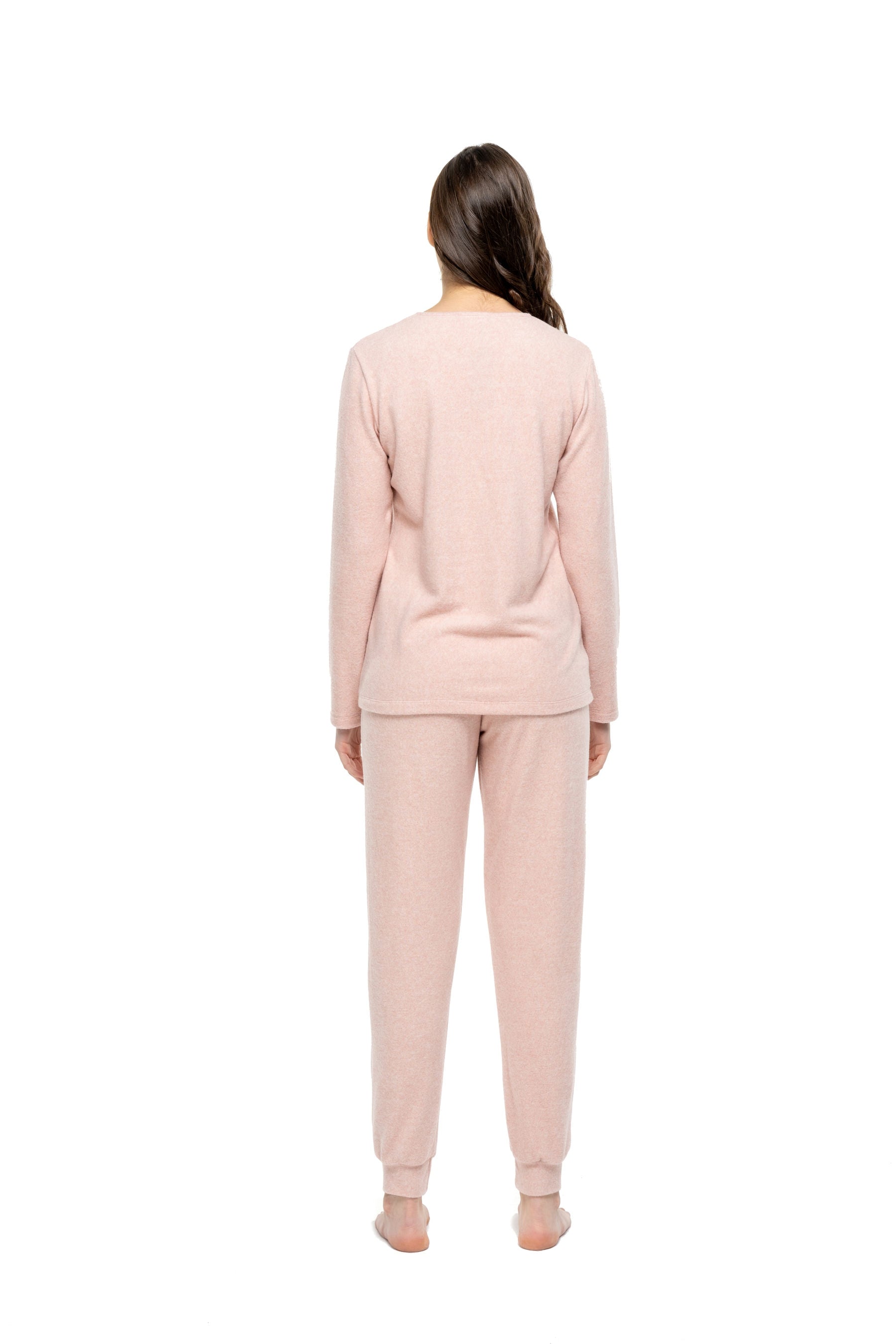 MOD Women Round Neck Pajama Set