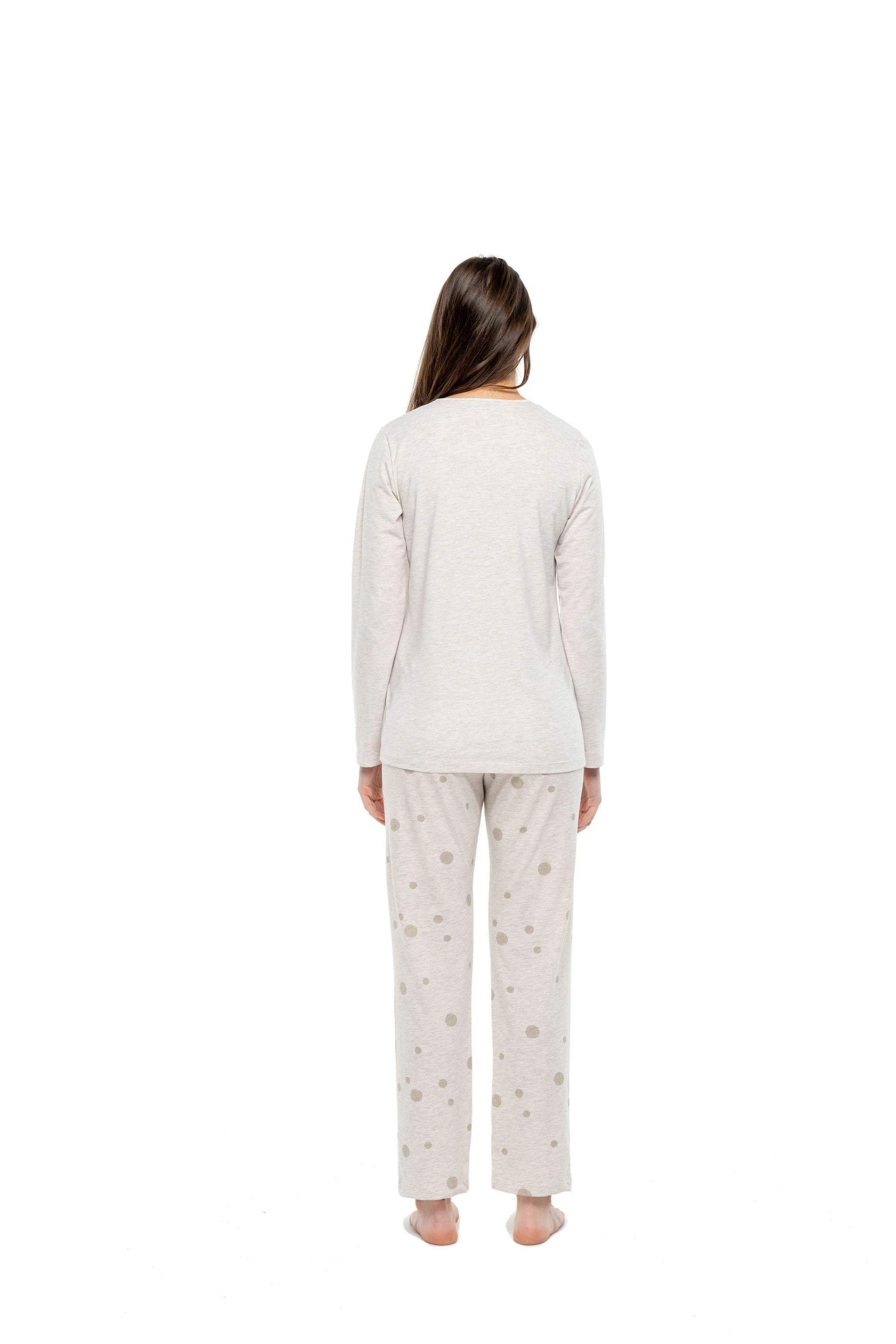 MOD Women Round Neck Pajama Set