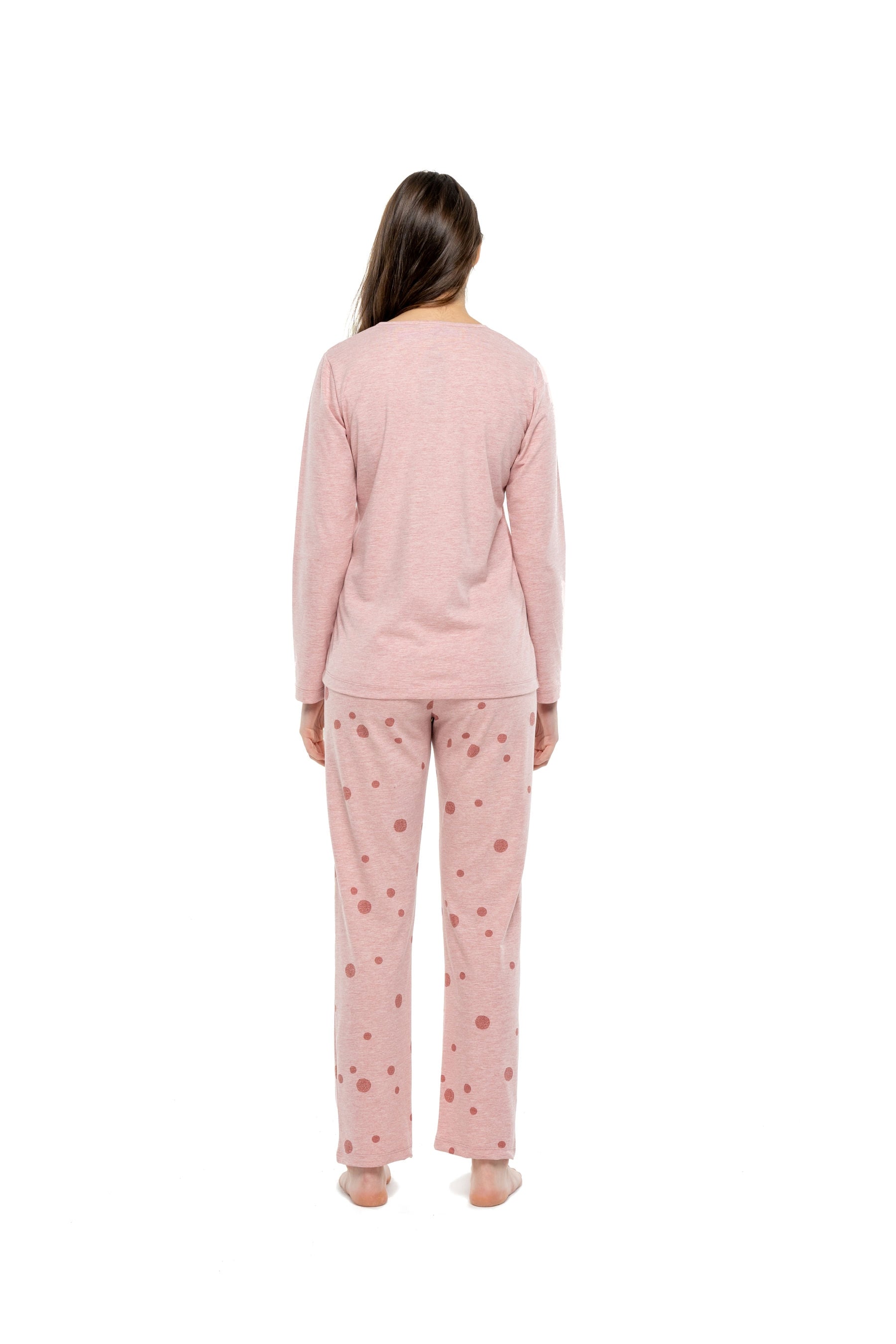 MOD Women Round Neck Pajama Set