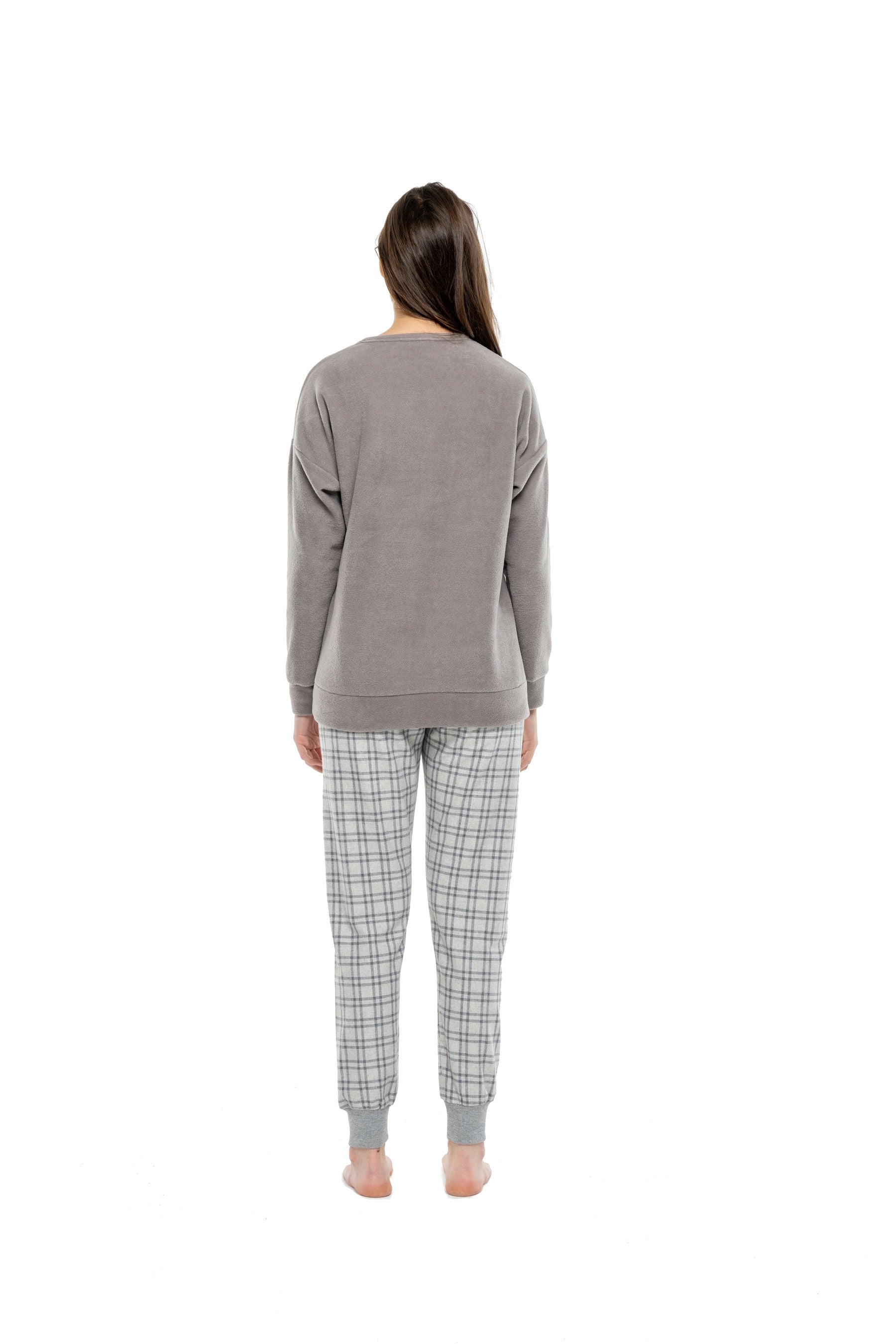 MOD Women Round Neck Pajama Set