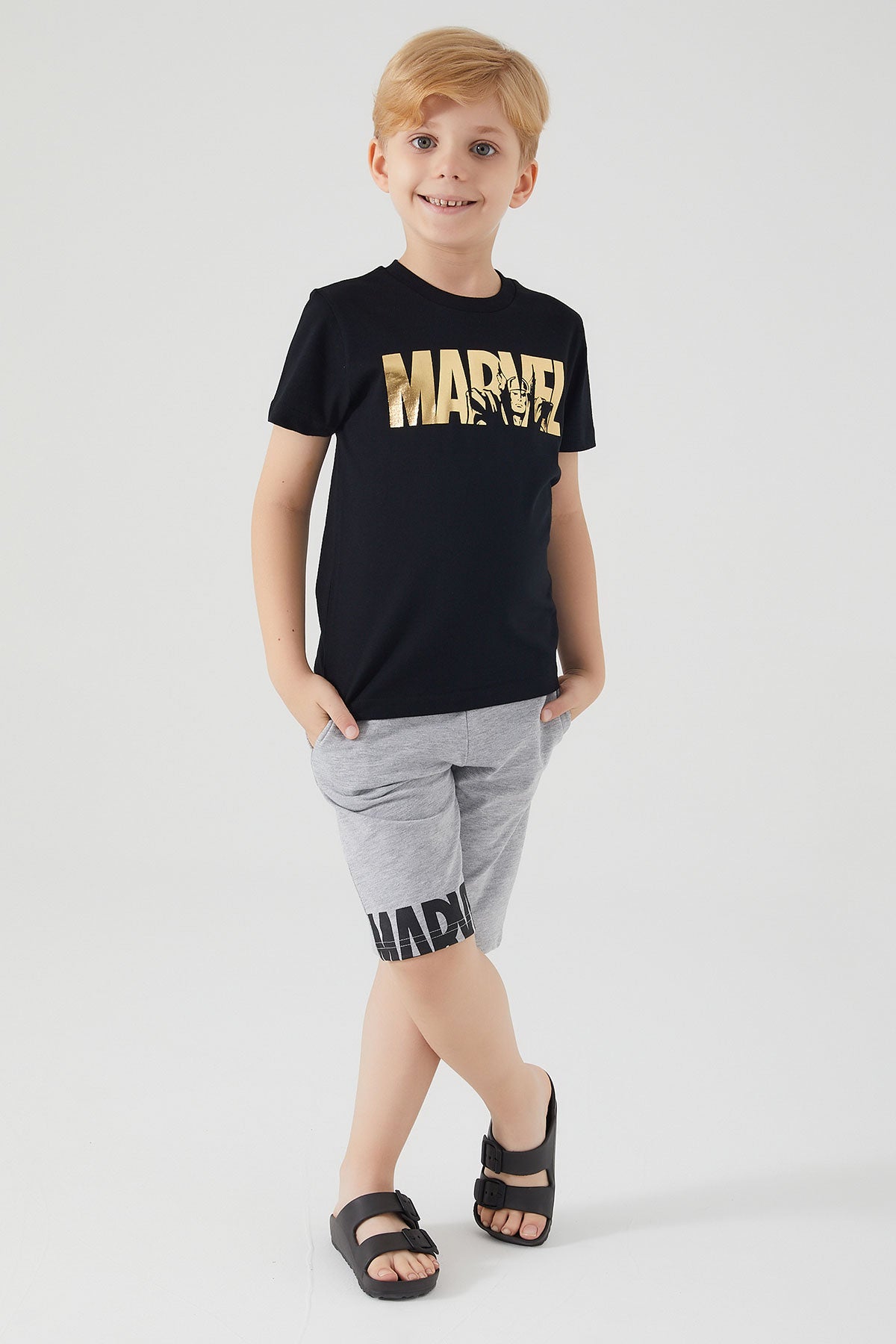 MarvelComics Boys Bermuda Pajama Set
