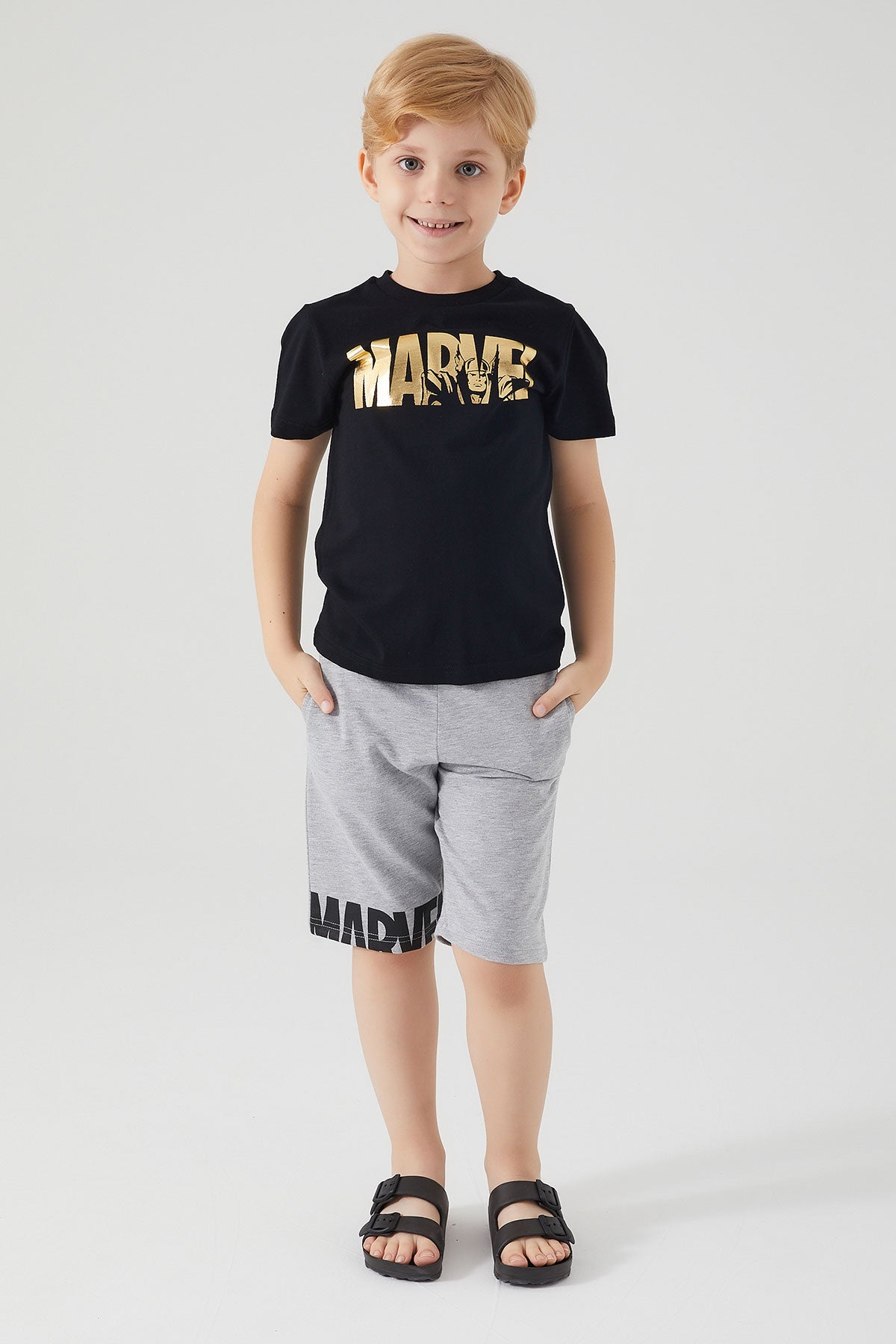 MarvelComics Boys Bermuda Pajama Set
