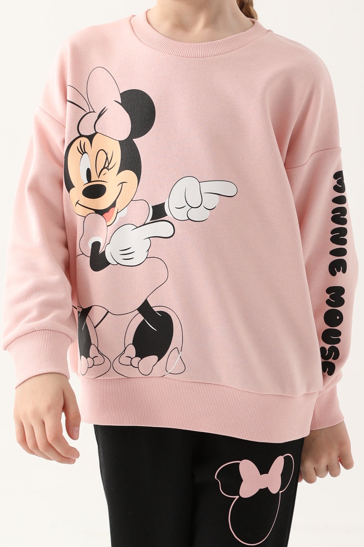 Minnie Mouse Girls Tracksuit Three Threads