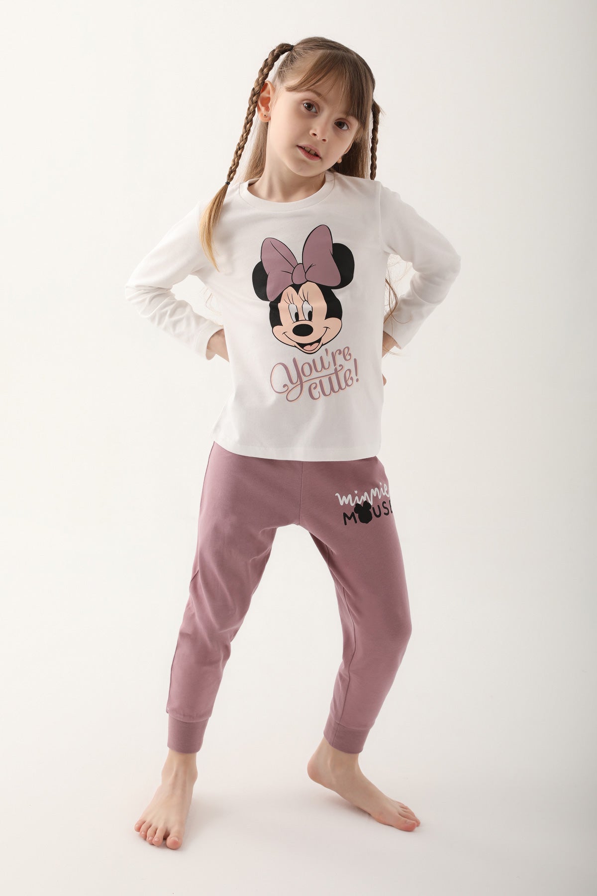 Minnie Mouse Girls Pajamas Set Supreme