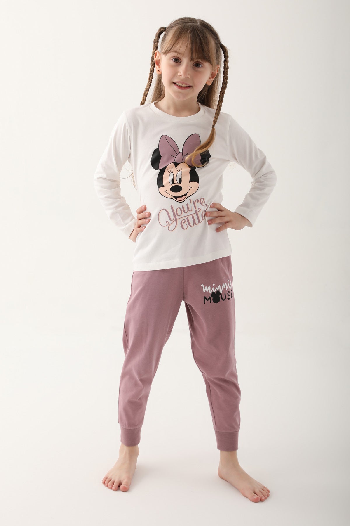 Minnie Mouse Girls Pajamas Set Supreme