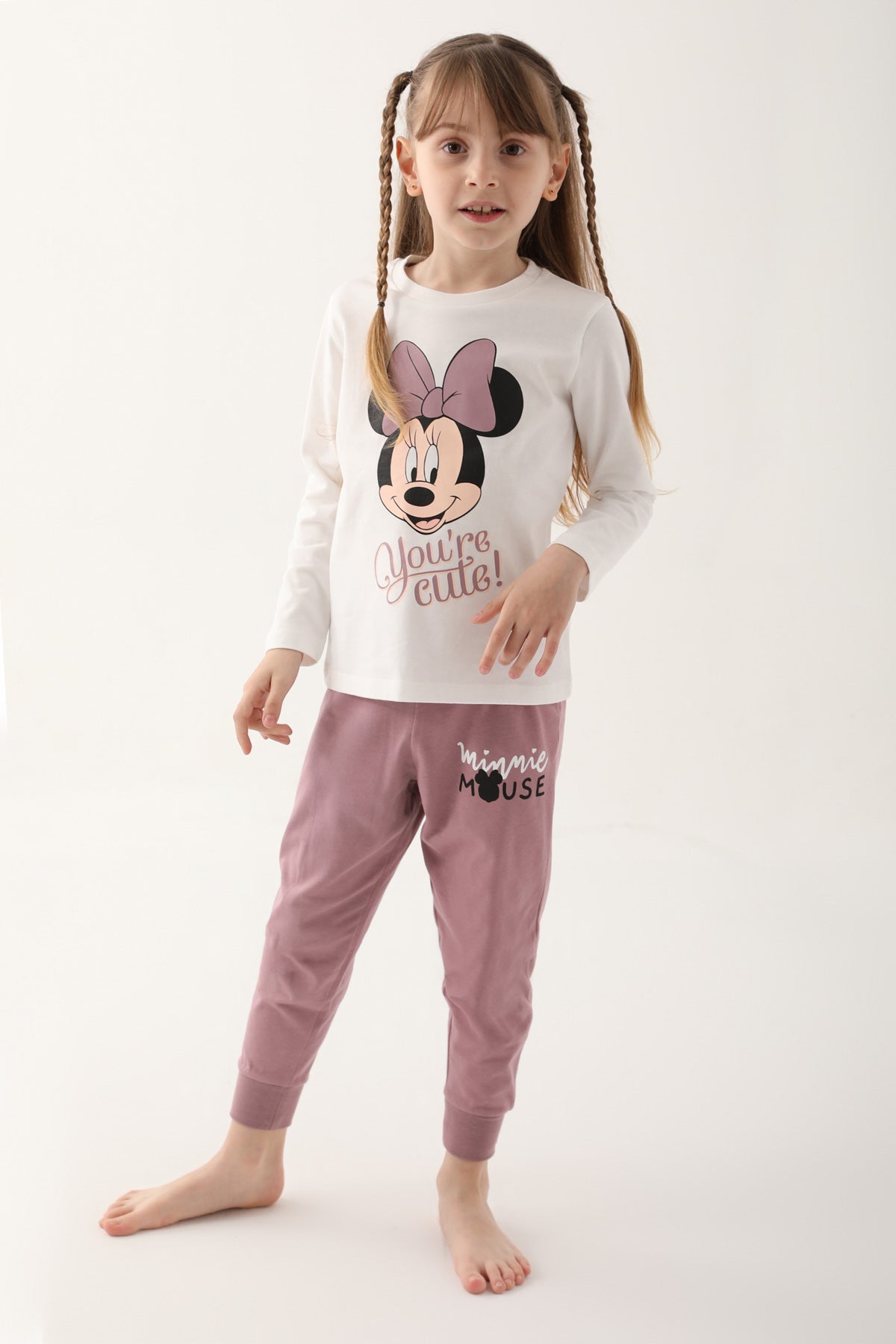 Minnie Mouse Girls Pajamas Set Supreme