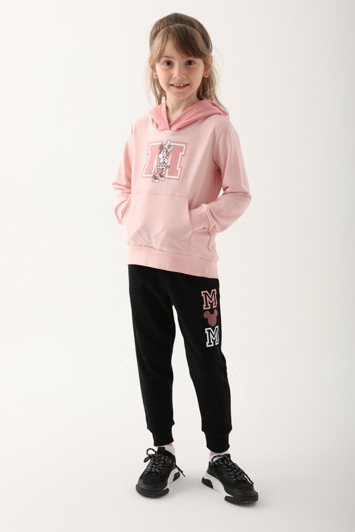 Minnie Mouse Girls Tracksuit Three Threads