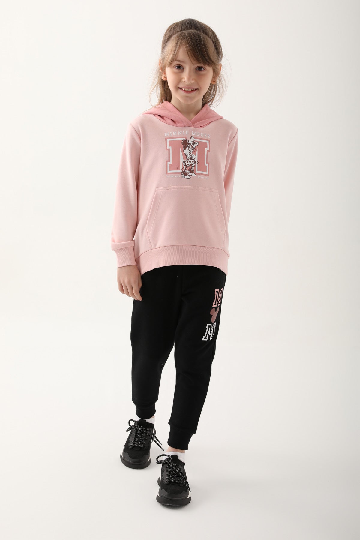 Minnie Mouse Girls Tracksuit Three Threads