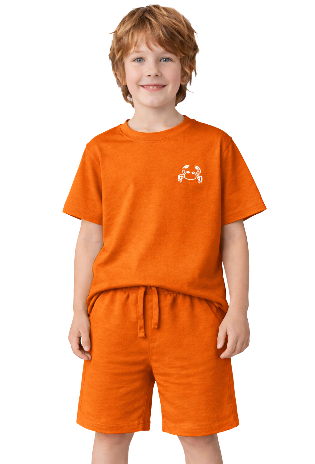 Orange pajama short