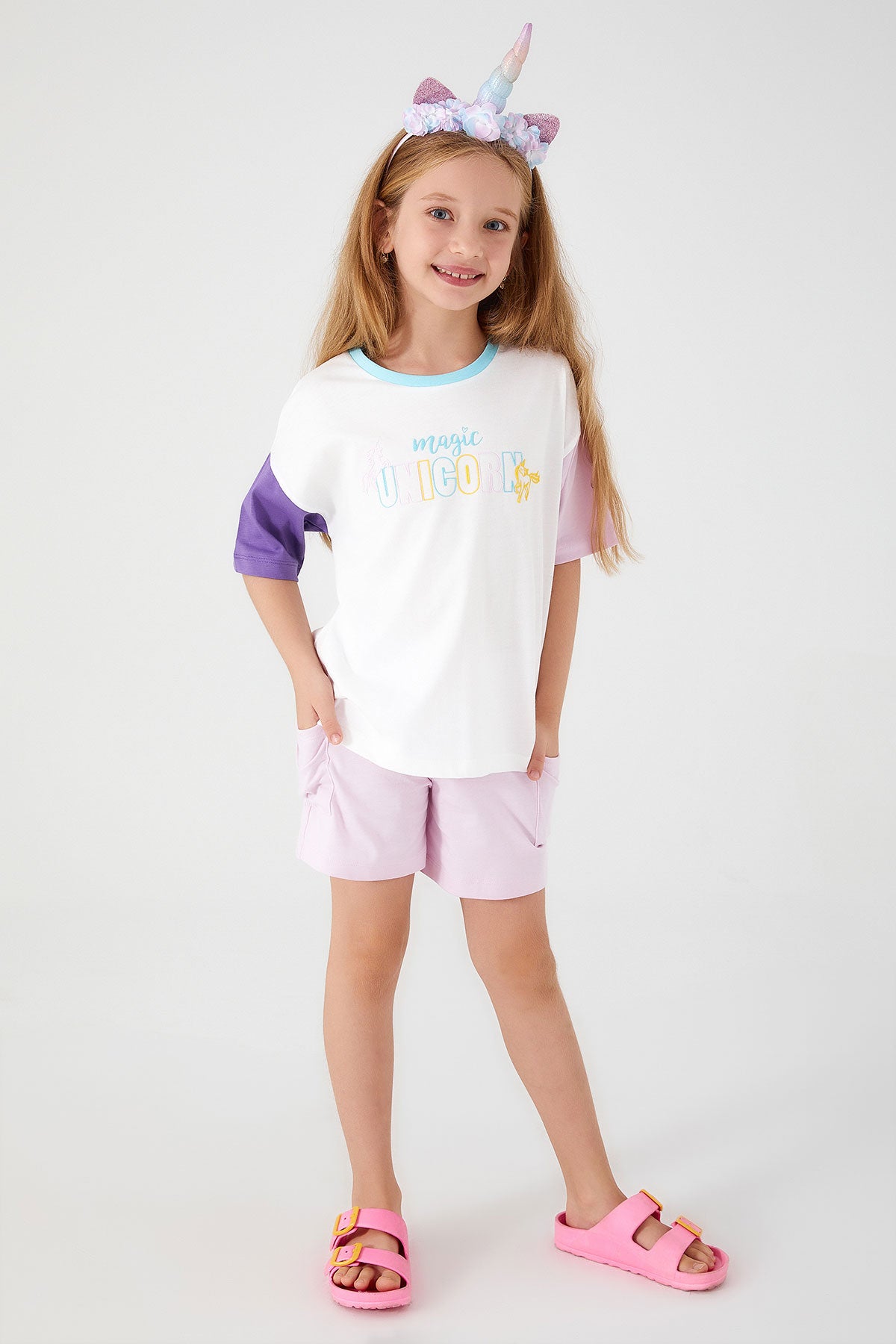 RolyPoly Girls Pajamas Shorts Set Supreme